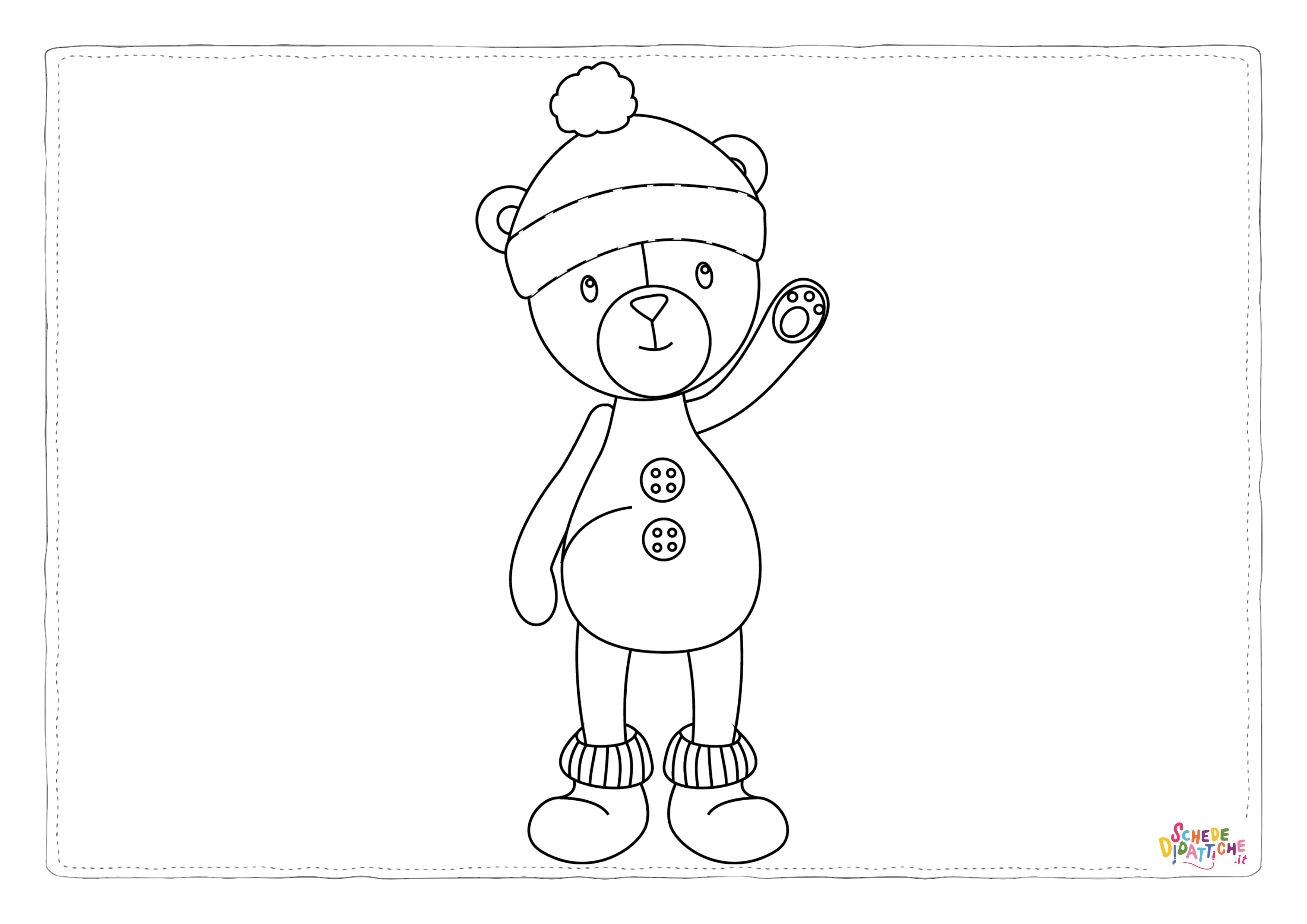 Disegno "TEDDY BEAR STAMPS-09" TEDDY BEAR STAMPS-09