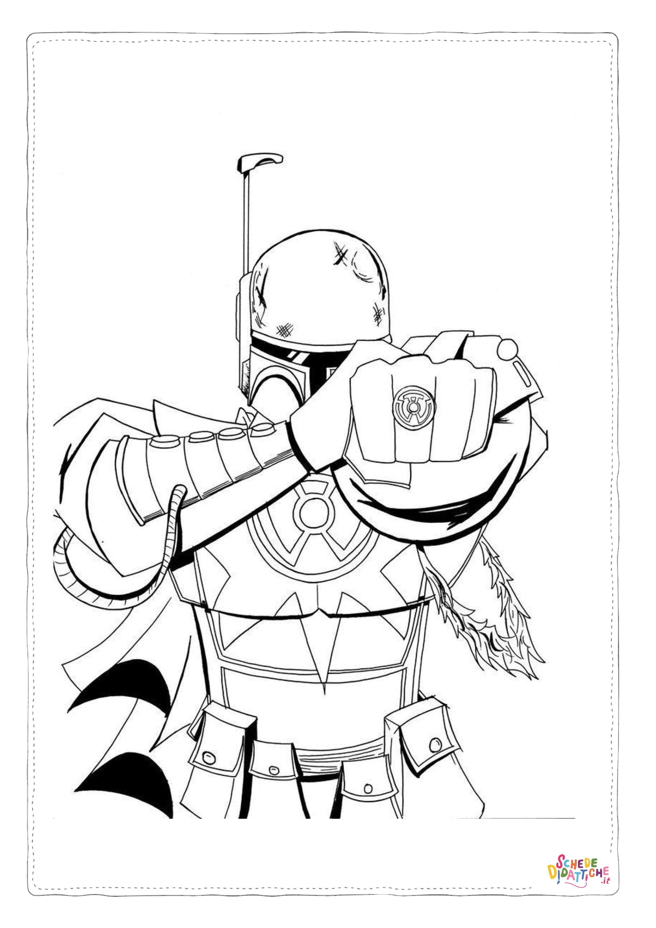 Disegno di Star Wars da stampare e colorare 55