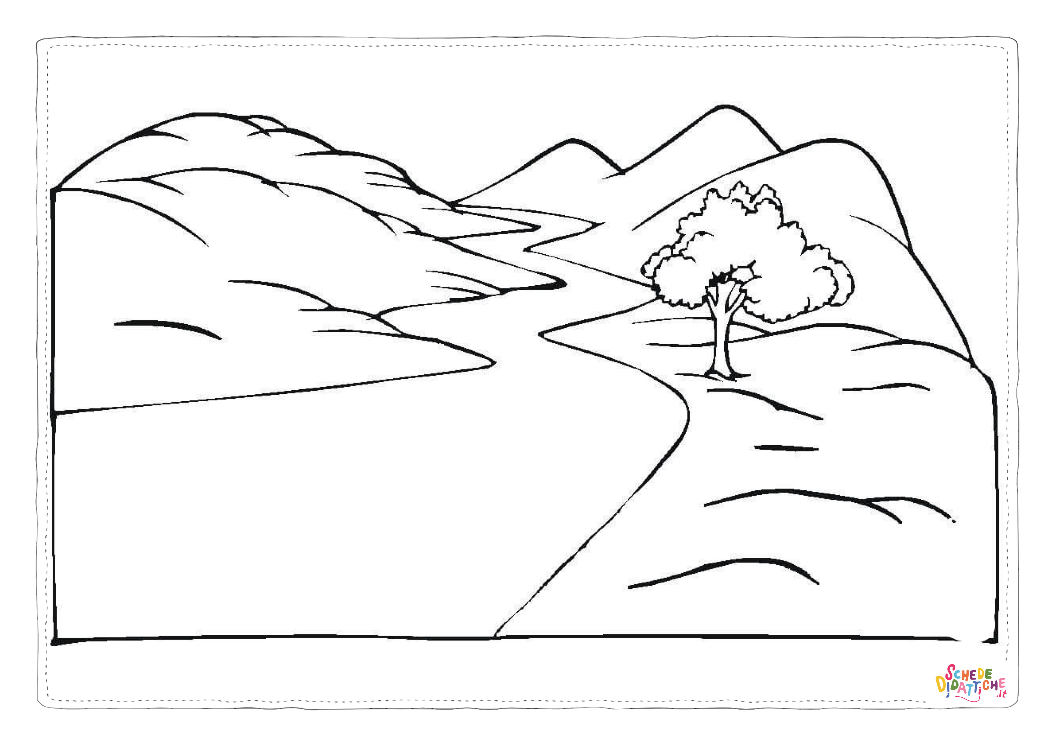 Disegno "Paesaggi estivi 9" Paesaggi estivi 9