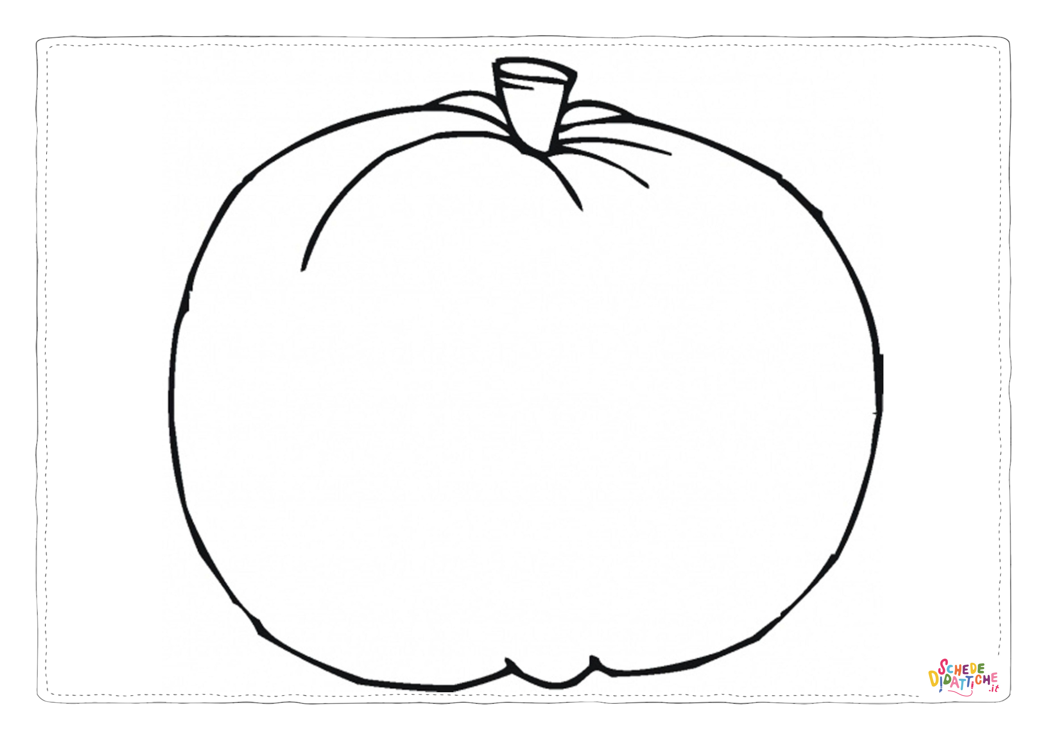 Disegno "Disegno di zucca di Halloween da stampare e colorare 152" Disegno di zucca di Halloween da stampare e colorare 152