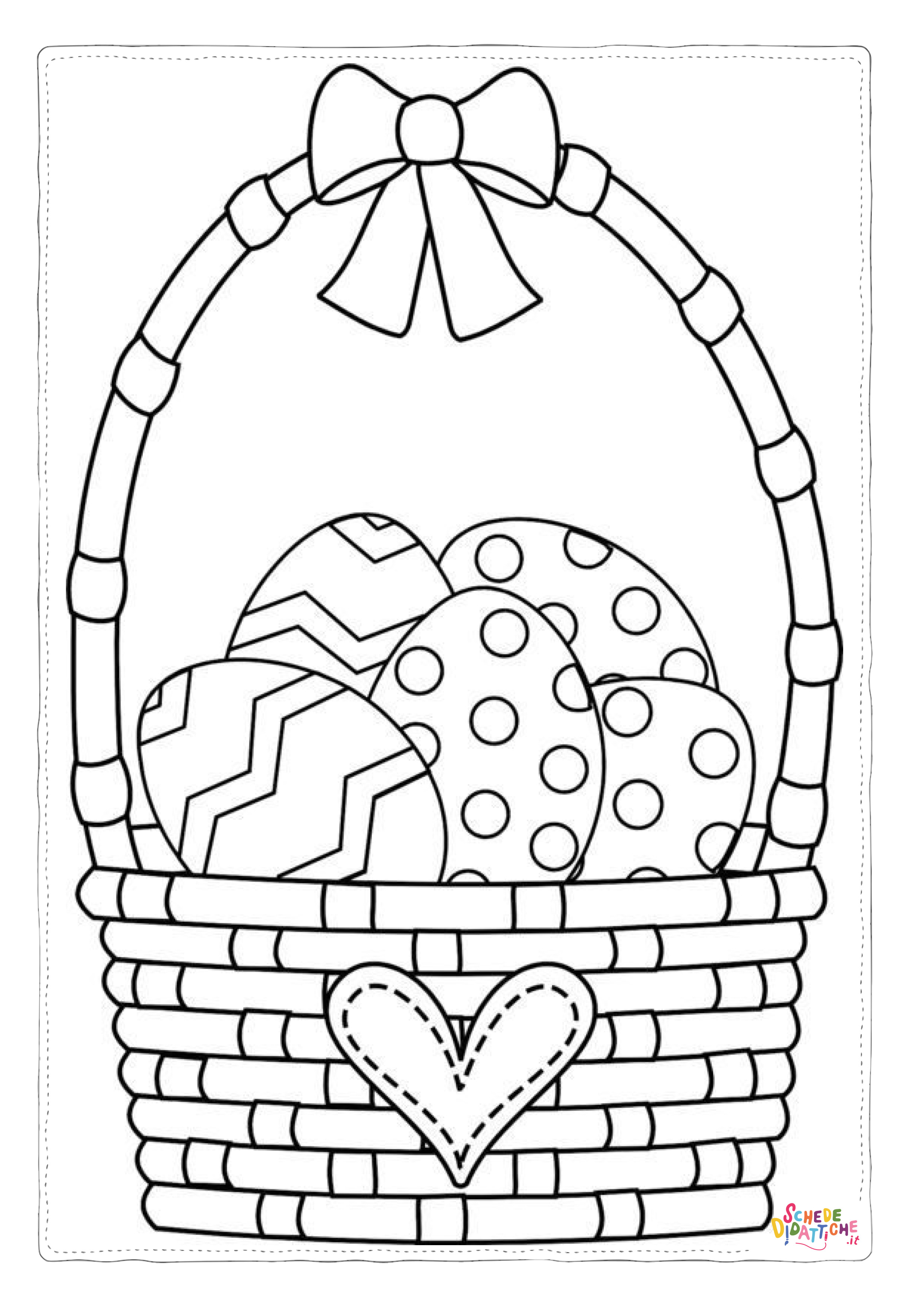 Disegno "Disegno di uovo di Pasqua da stampare e colorare 209" Disegno di uovo di Pasqua da stampare e colorare 209
