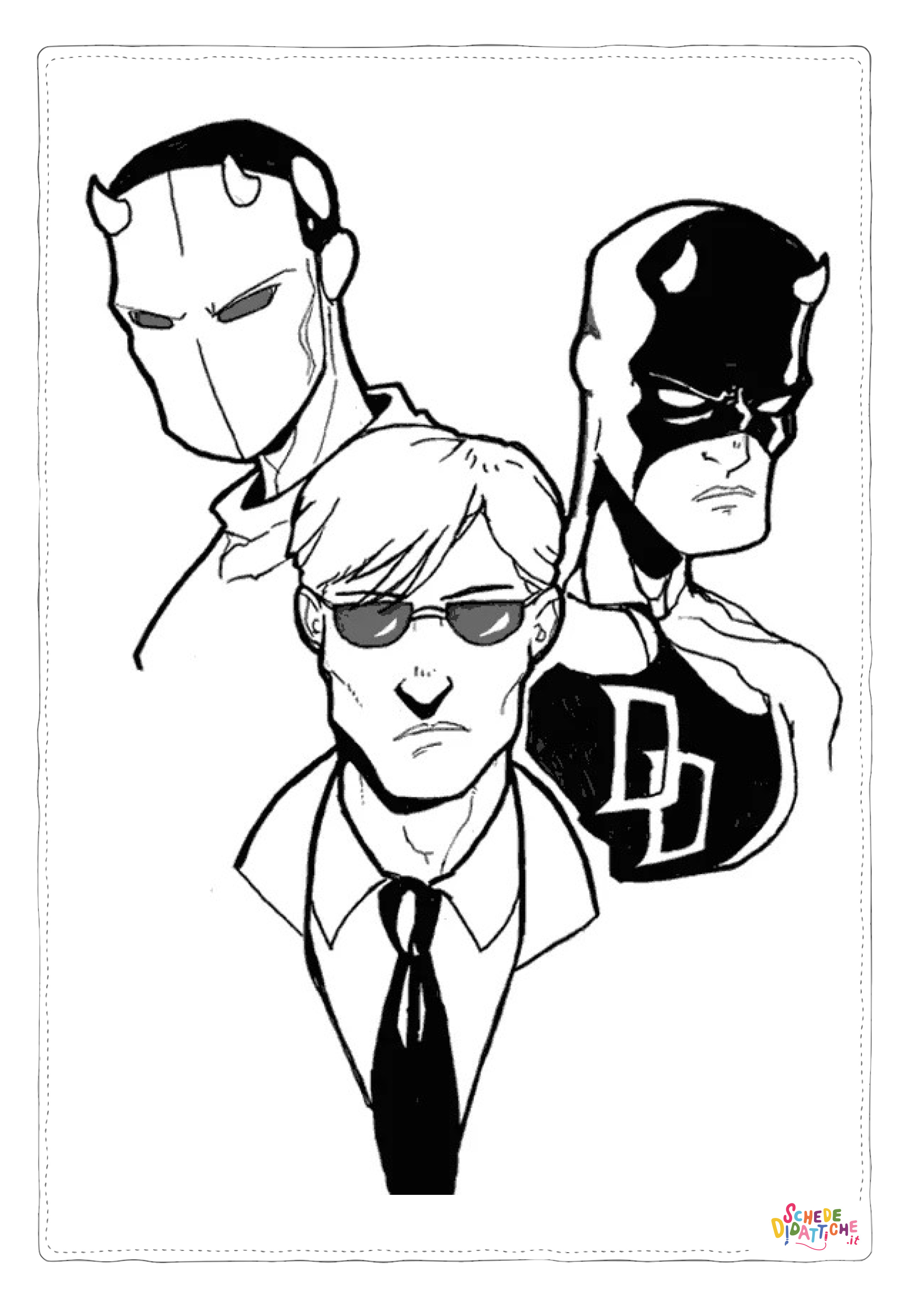Disegno "Daredevil 2" Daredevil 2