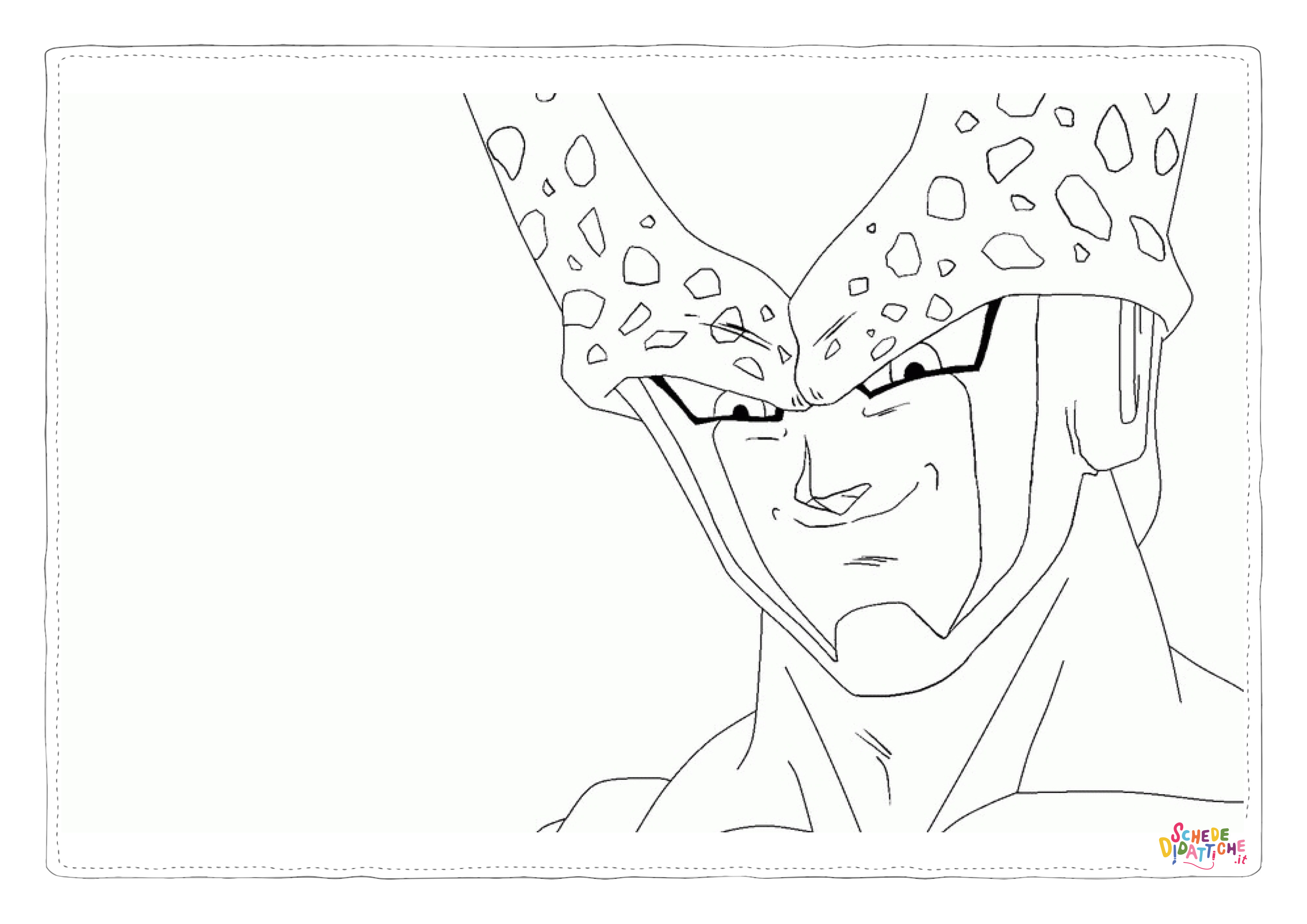 Disegno "Disegno di Dragon Ball da stampare e colorare 61" Disegno di Dragon Ball da stampare e colorare 61