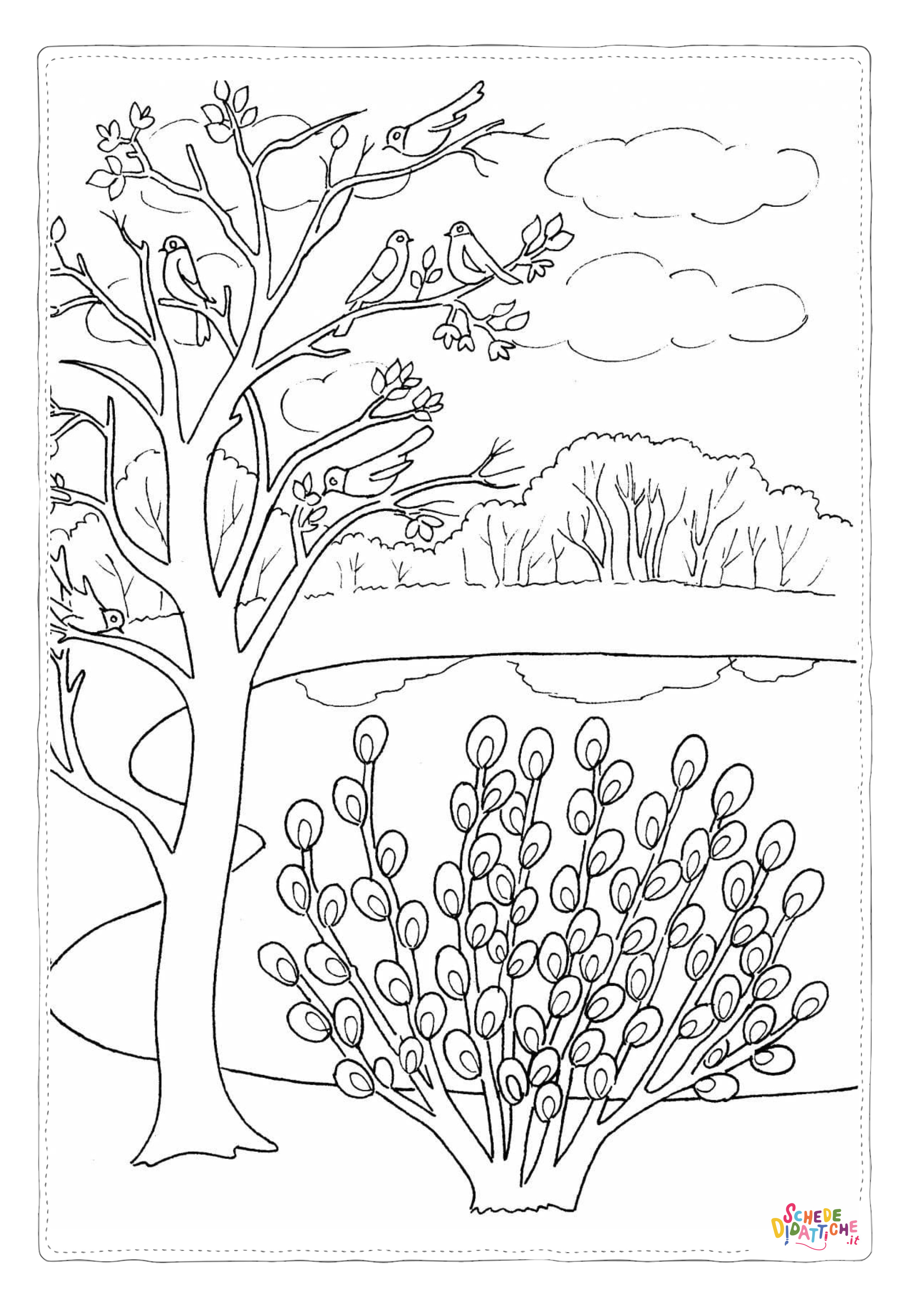 Disegno "Paesaggi primavera (38)" Paesaggi primavera (38)