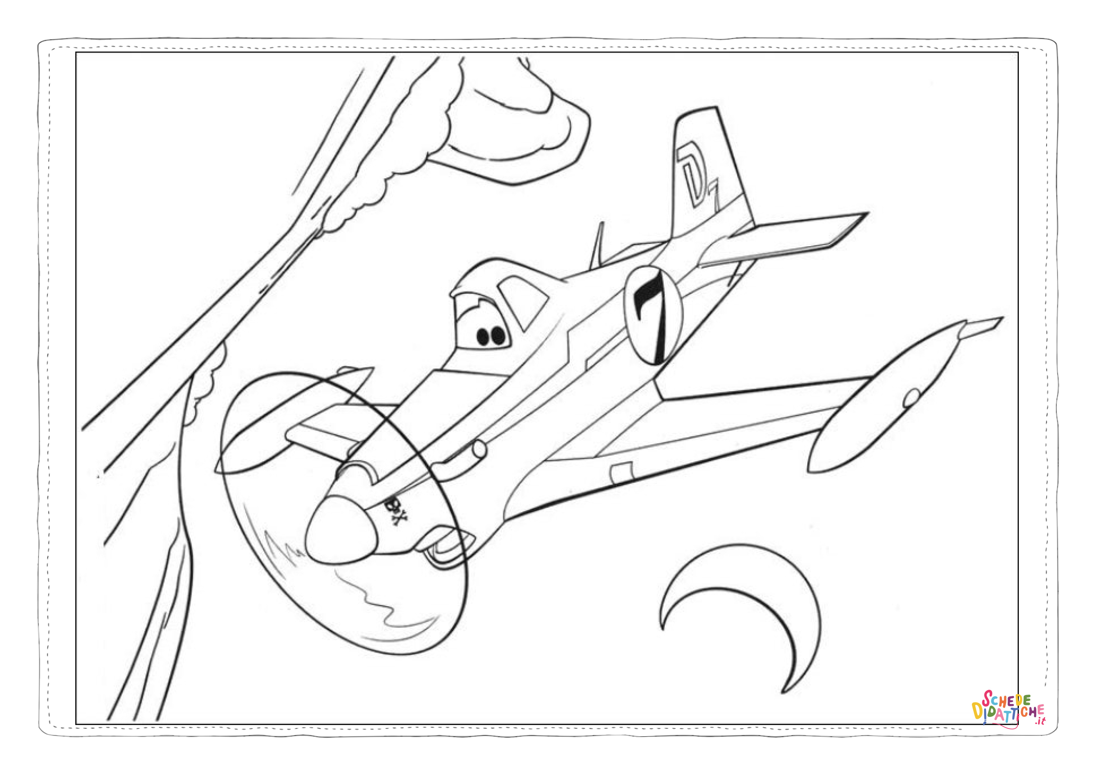 Disegno "Disegno di Cars da stampare e colorare 16" Disegno di Cars da stampare e colorare 16