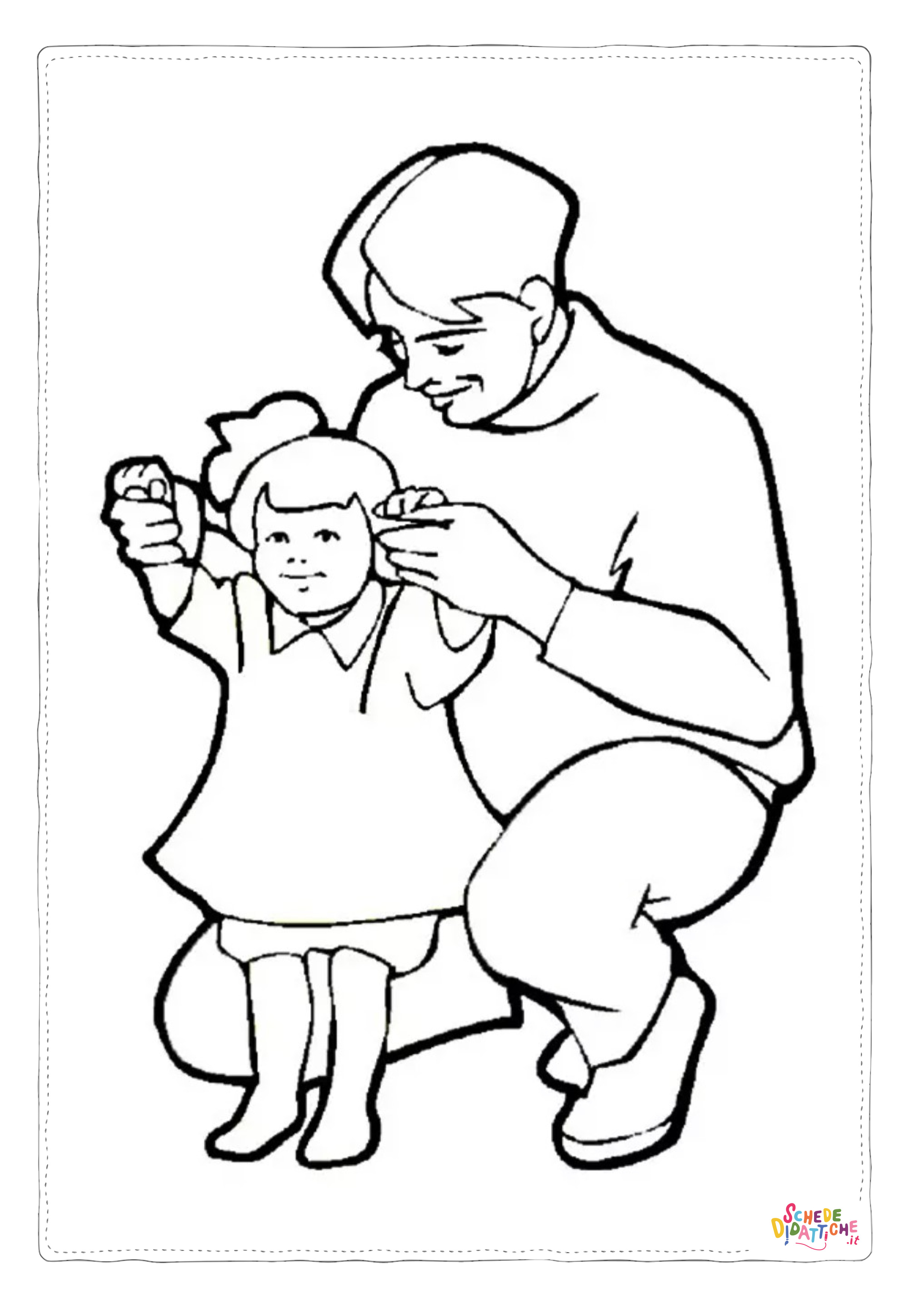 Disegno "Padri e figli 24" Padri e figli 24