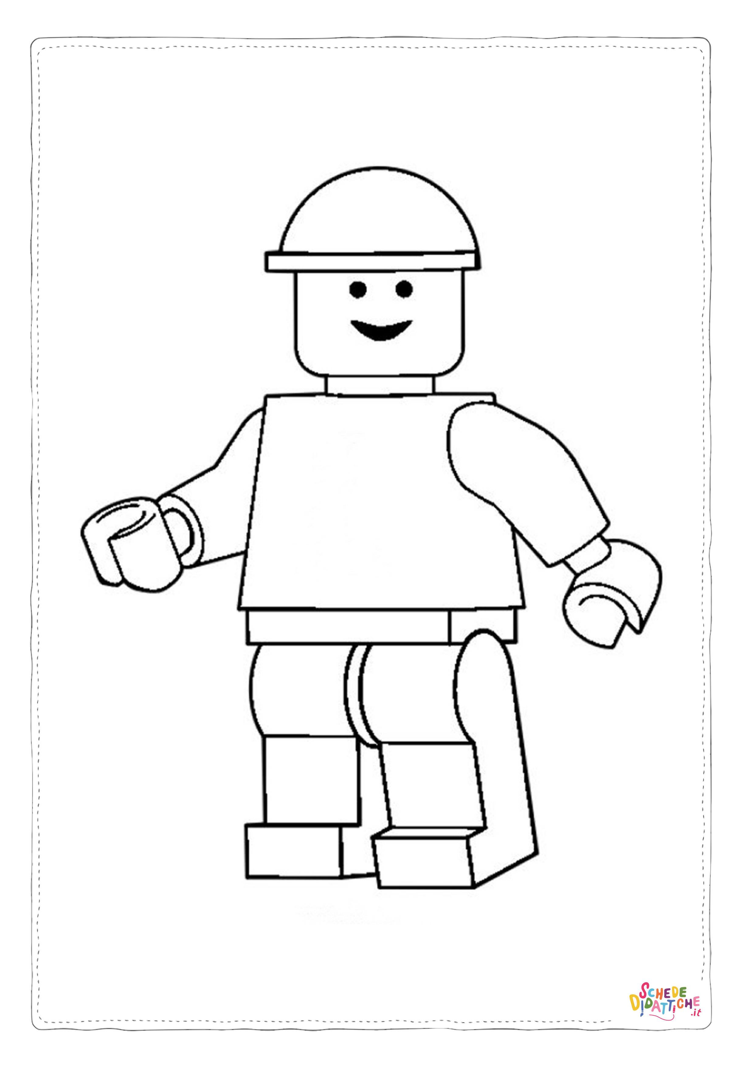 Disegno di LEGO Classic da stampare e colorare 3