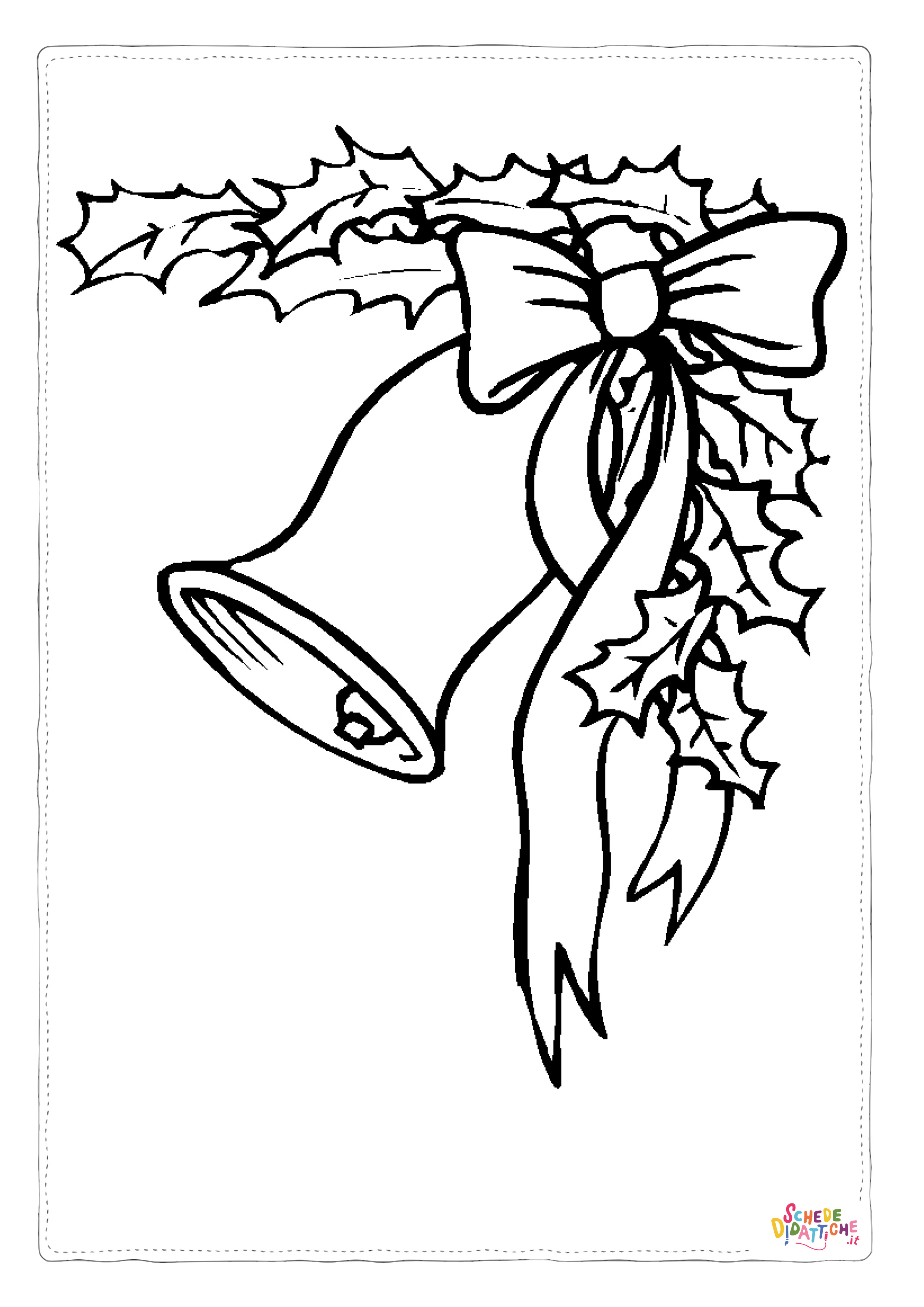 Disegno "Disegno di campanella da stampare e colorare 5" Disegno di campanella da stampare e colorare 5