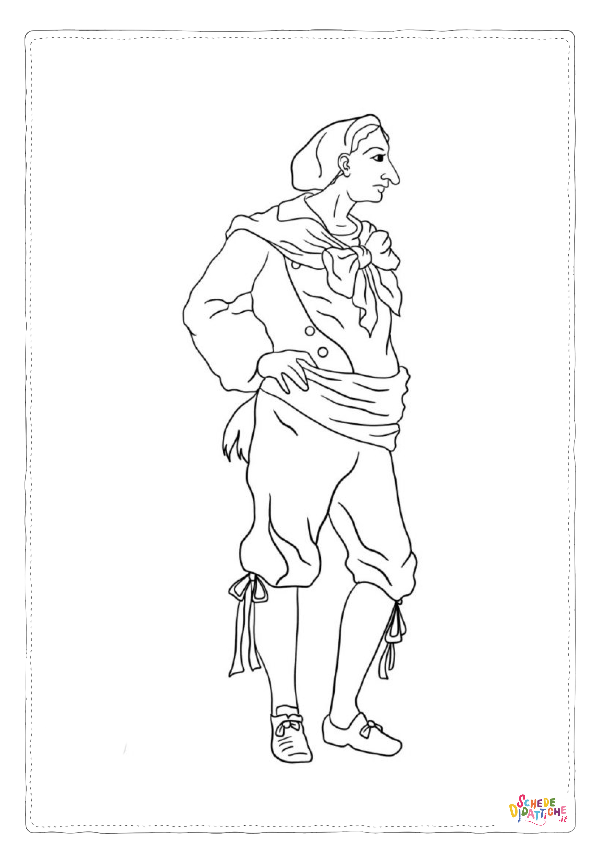 Disegno "Meo Patacca" Meo Patacca