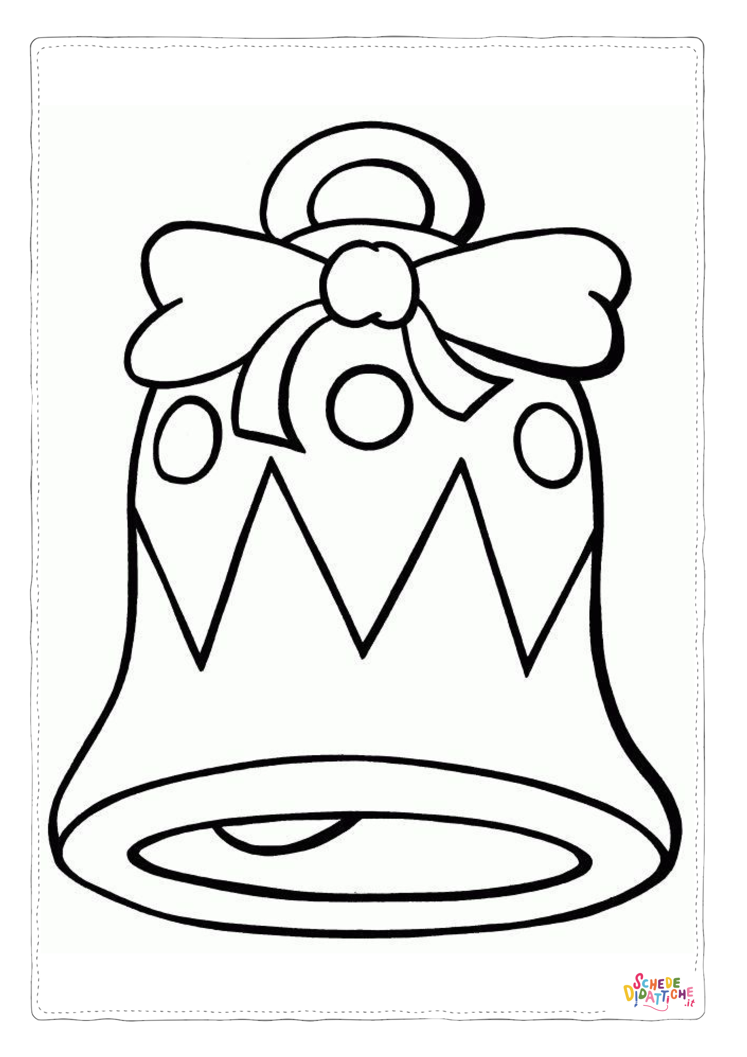Disegno di campanella da stampare e colorare 40