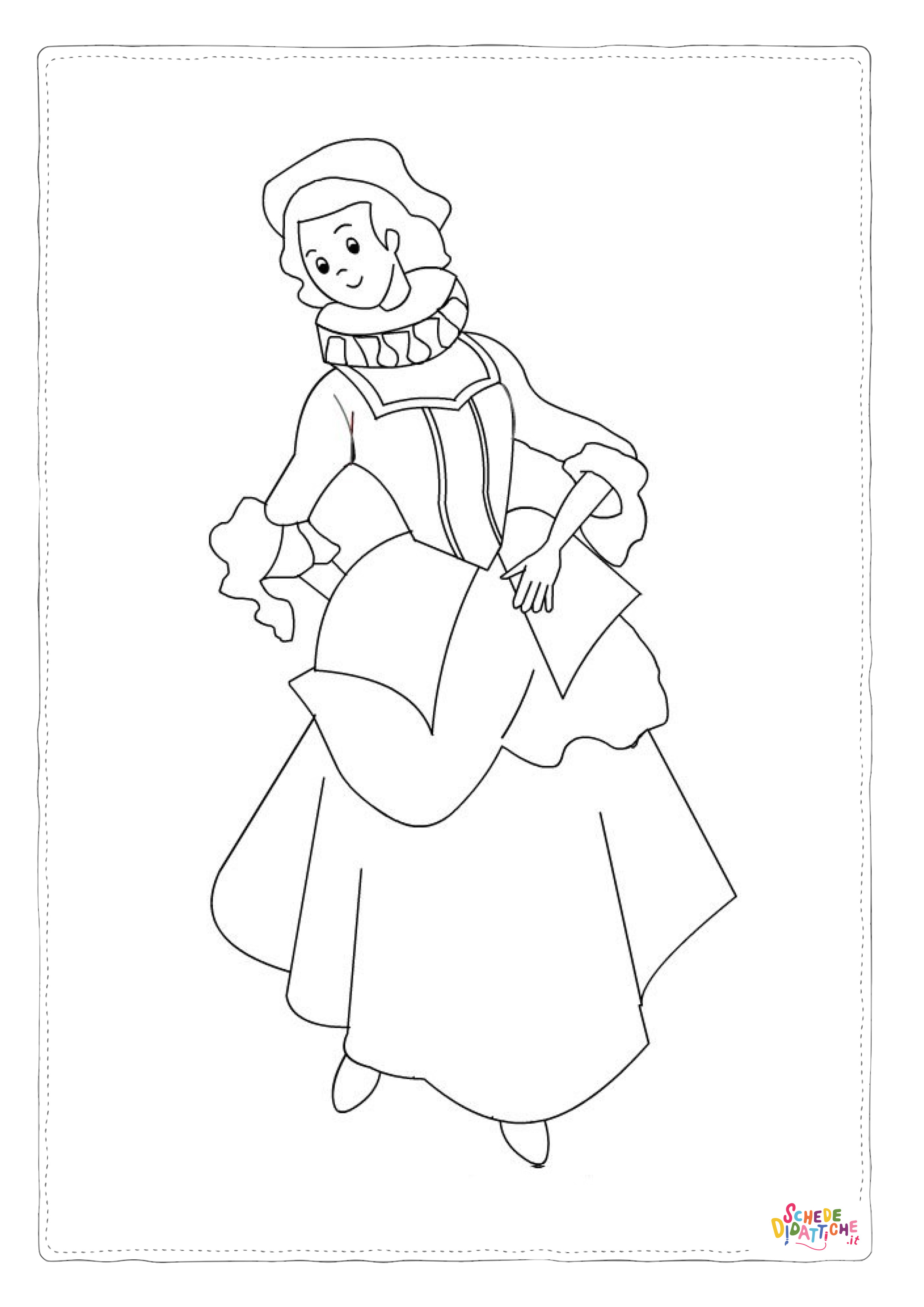 Disegno "Colombina 5" Colombina 5