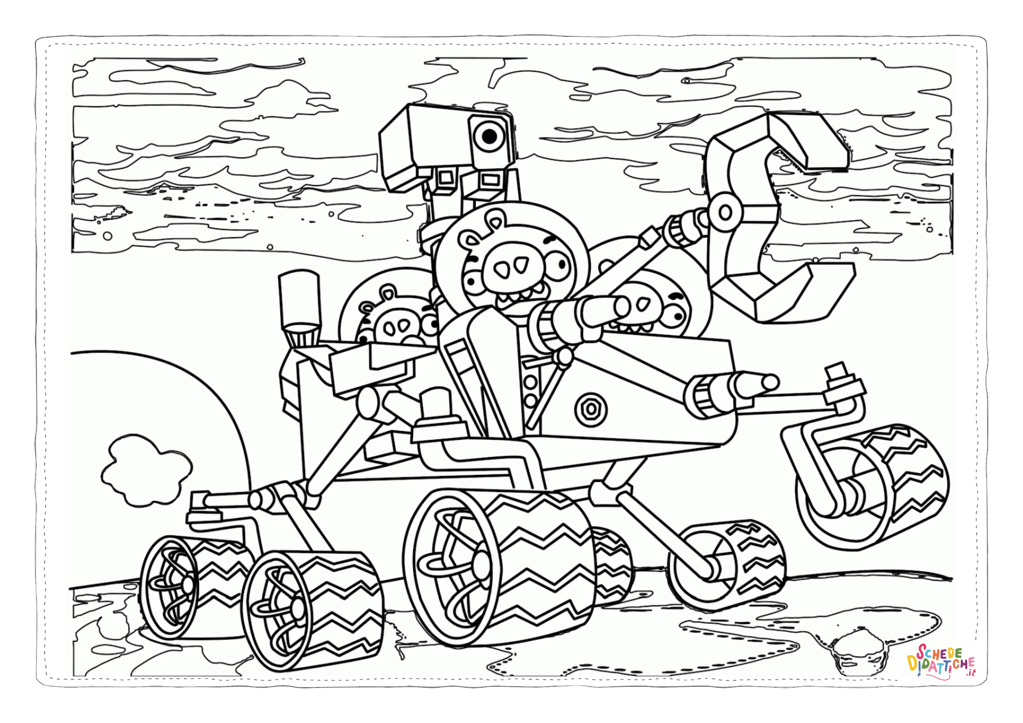 Disegno "Disegno di Angry birds da stampare e colorare 42" Disegno di Angry birds da stampare e colorare 42