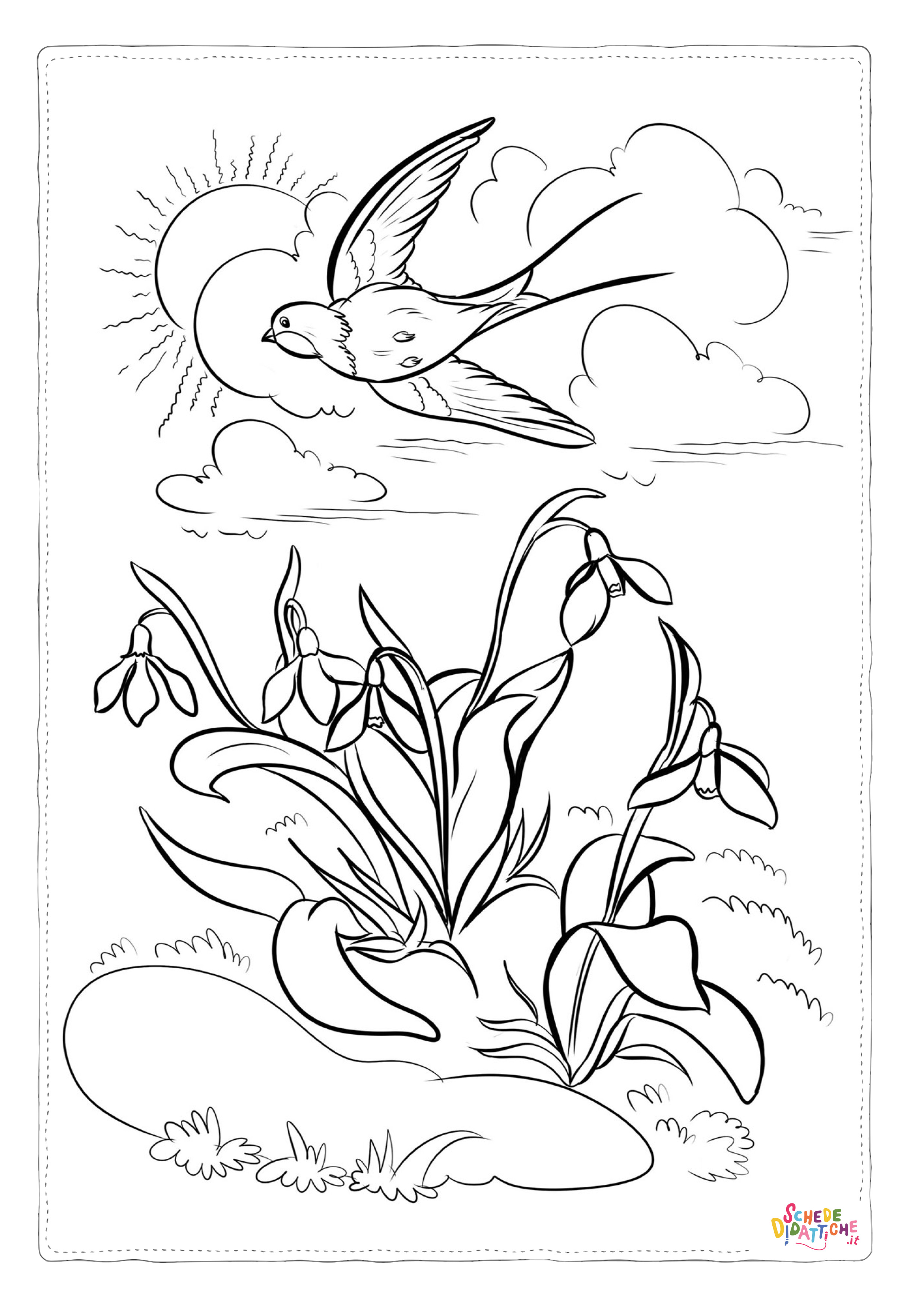 Disegno "Paesaggi primavera (1)" Paesaggi primavera (1)