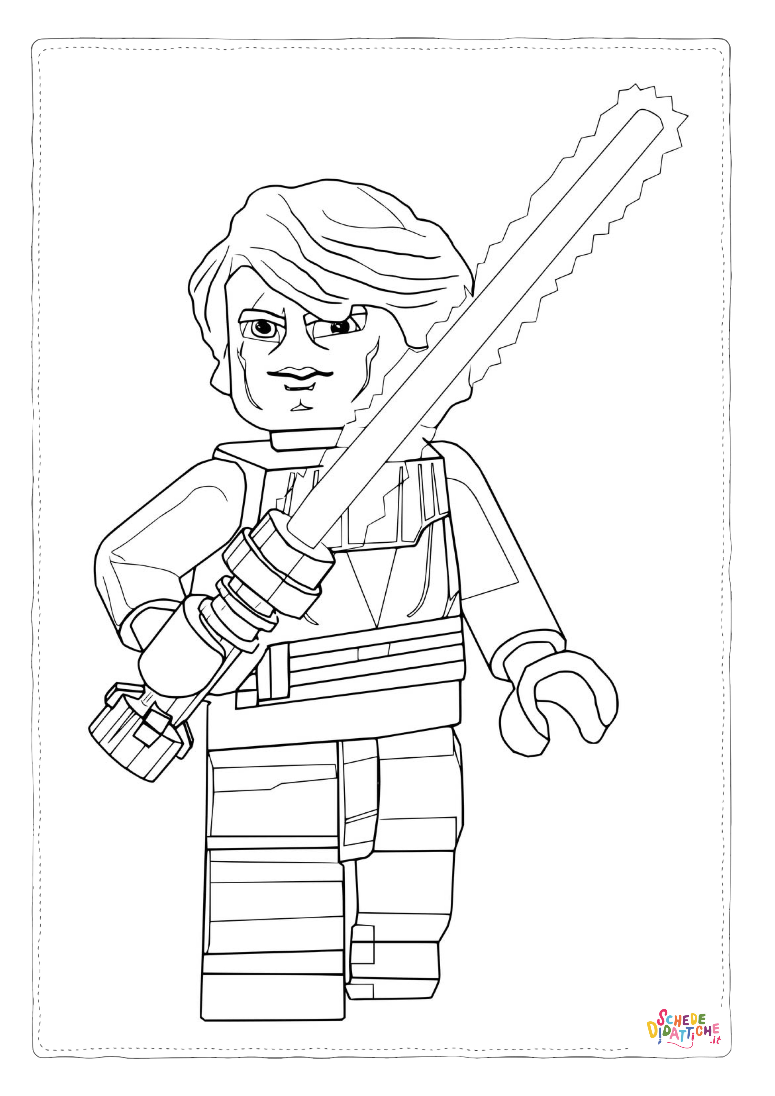 Disegno "Disegno di LEGO Star Wars da stampare e colorare 8" Disegno di LEGO Star Wars da stampare e colorare 8