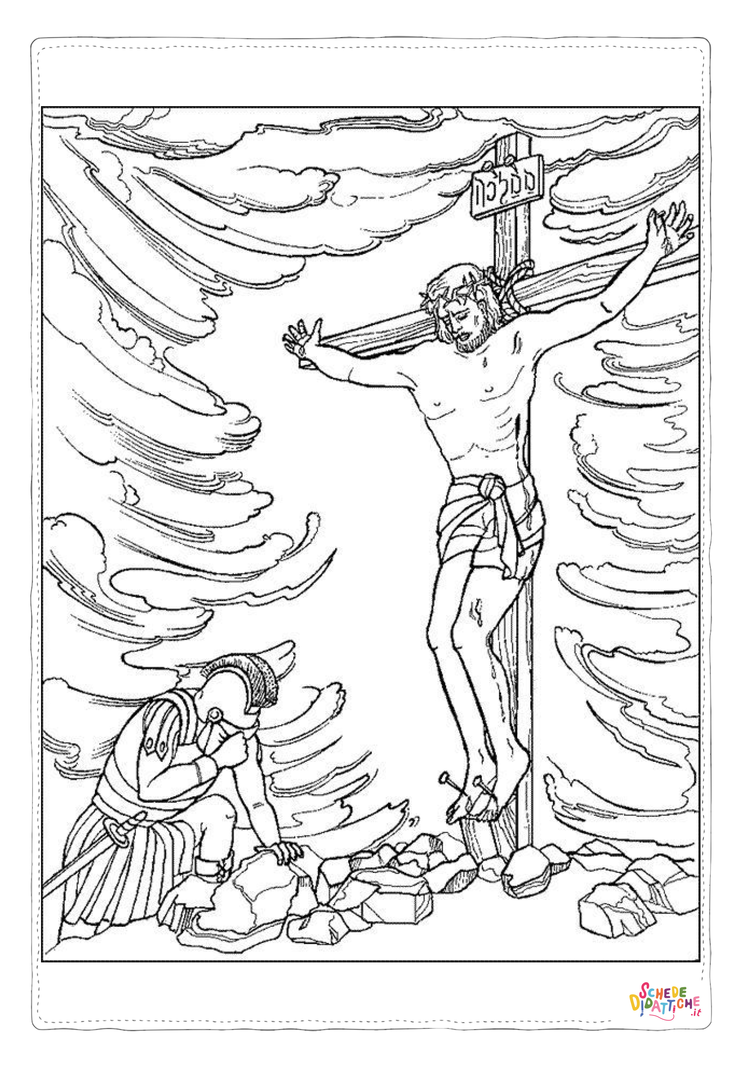 Disegno "Disegno di Cristianesimo da stampare e colorare 184" Disegno di Cristianesimo da stampare e colorare 184