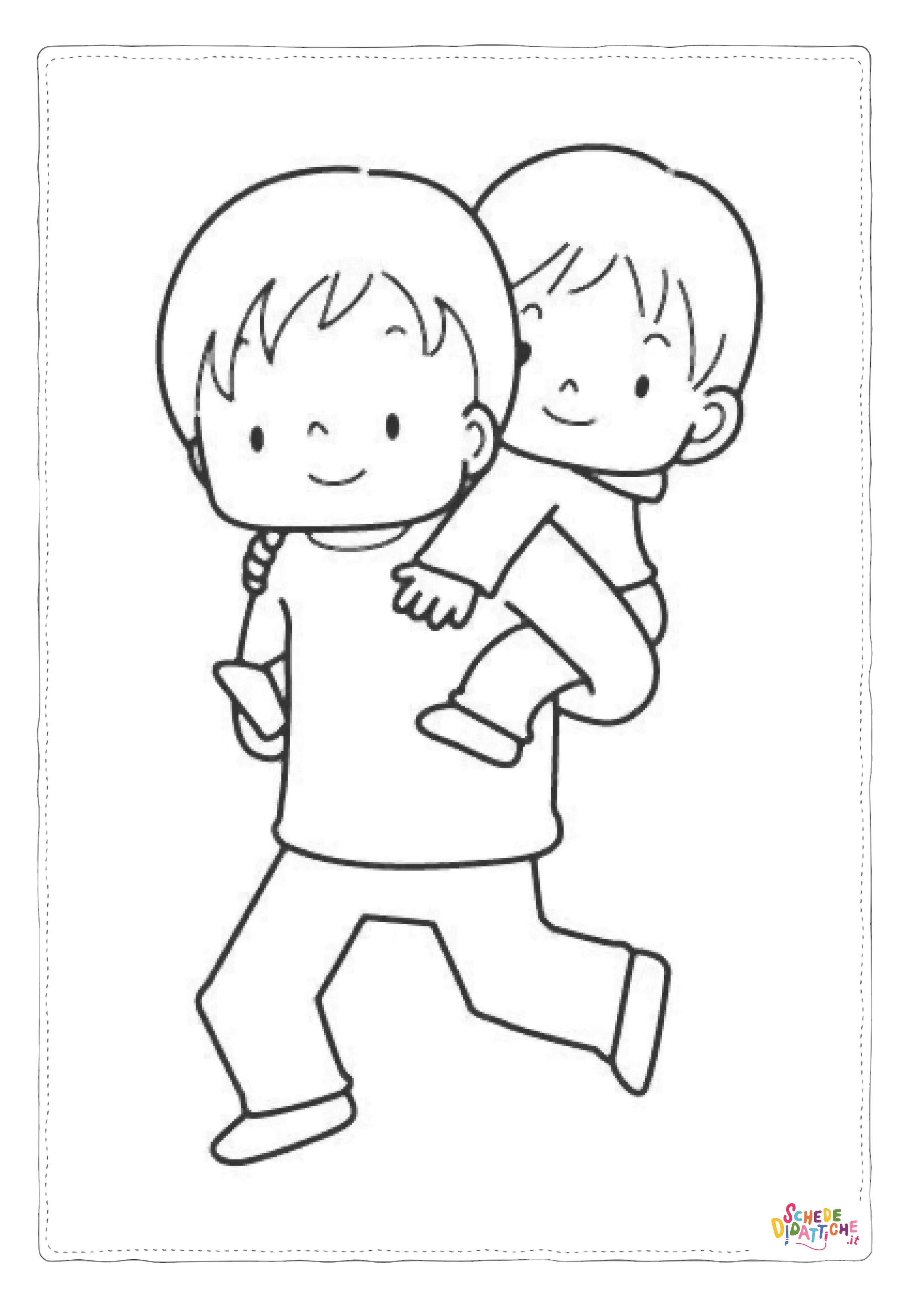 Disegno "Padri e figli 11" Padri e figli 11