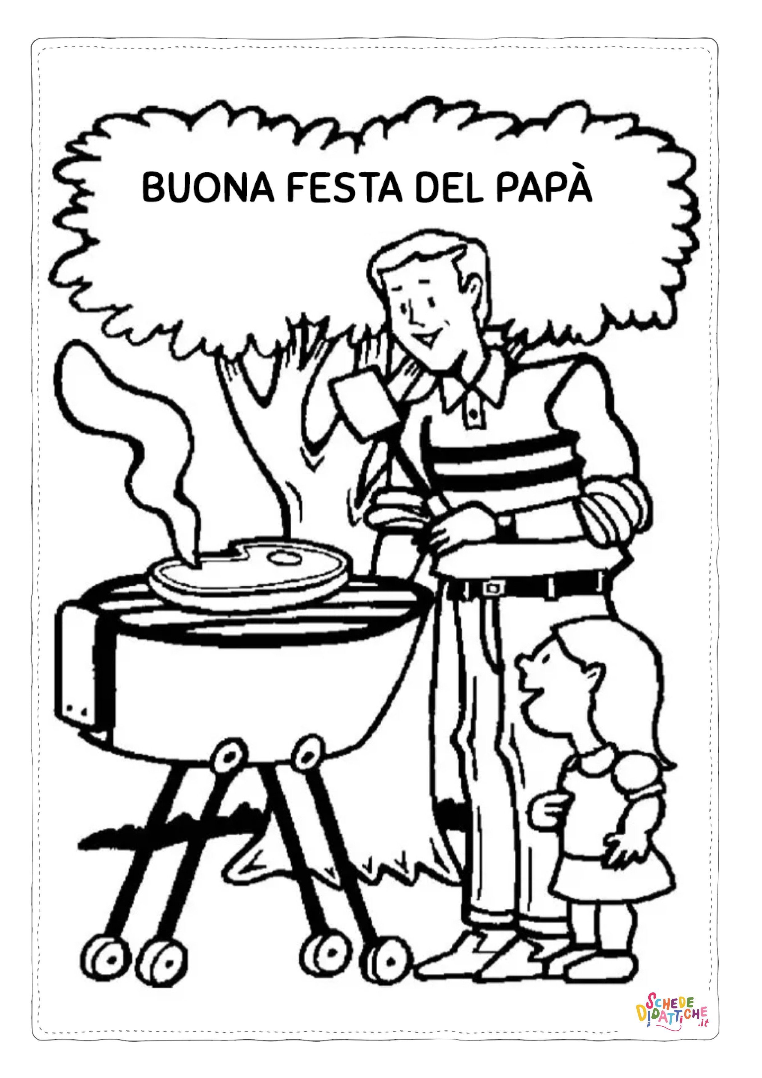 Disegno "Attività padre figlio 3" Attività padre figlio 3