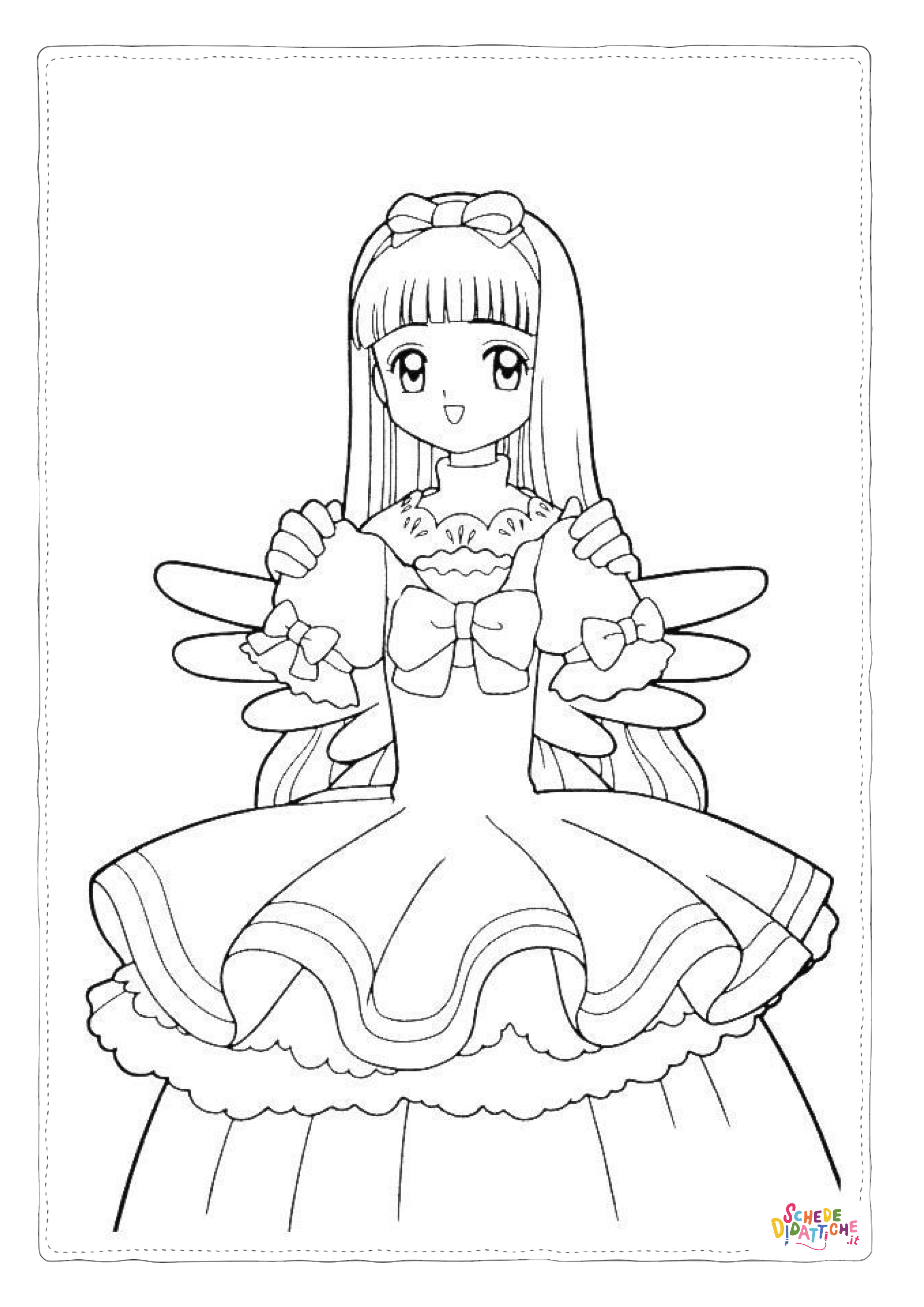 Disegno "Disegno di Sailor Moon da stampare e colorare 81" Disegno di Sailor Moon da stampare e colorare 81
