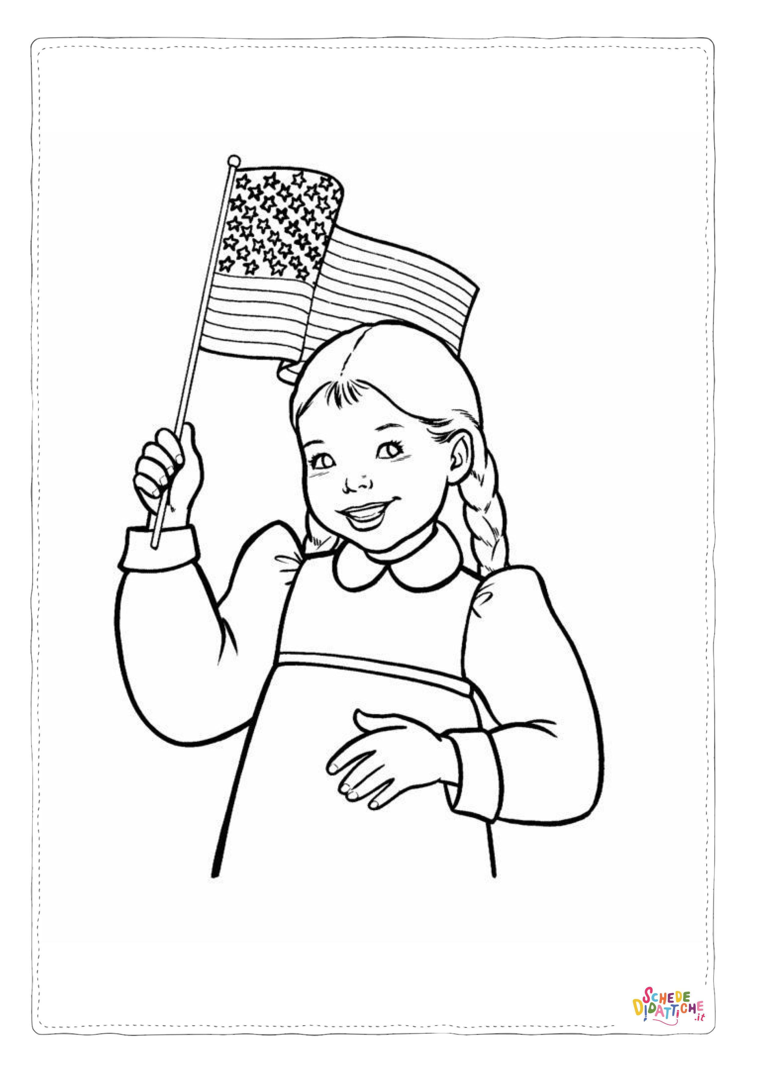 Disegno "Disegno di bambino da stampare e colorare 243" Disegno di bambino da stampare e colorare 243