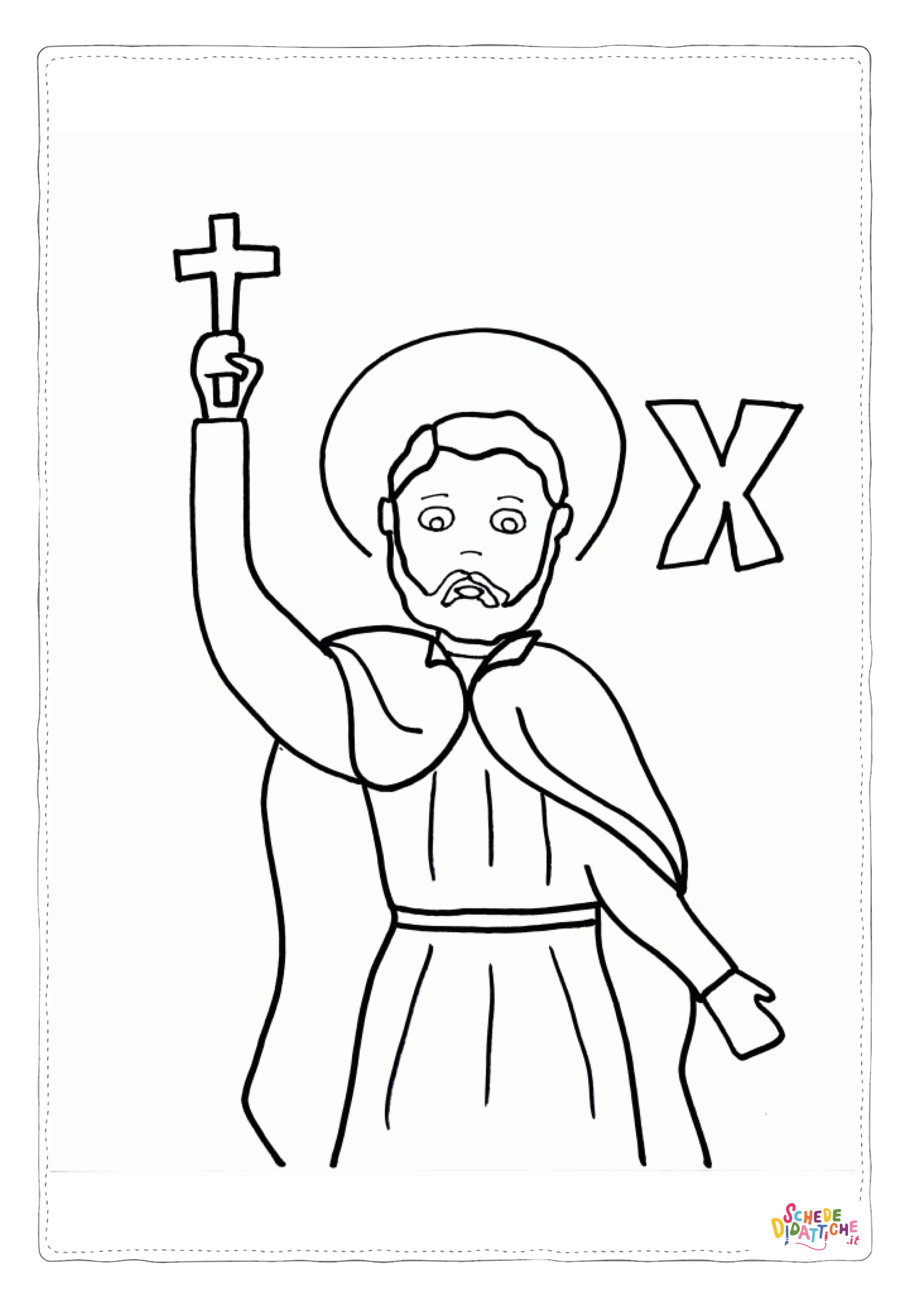 Disegno "Disegno di Cristianesimo da stampare e colorare 276" Disegno di Cristianesimo da stampare e colorare 276