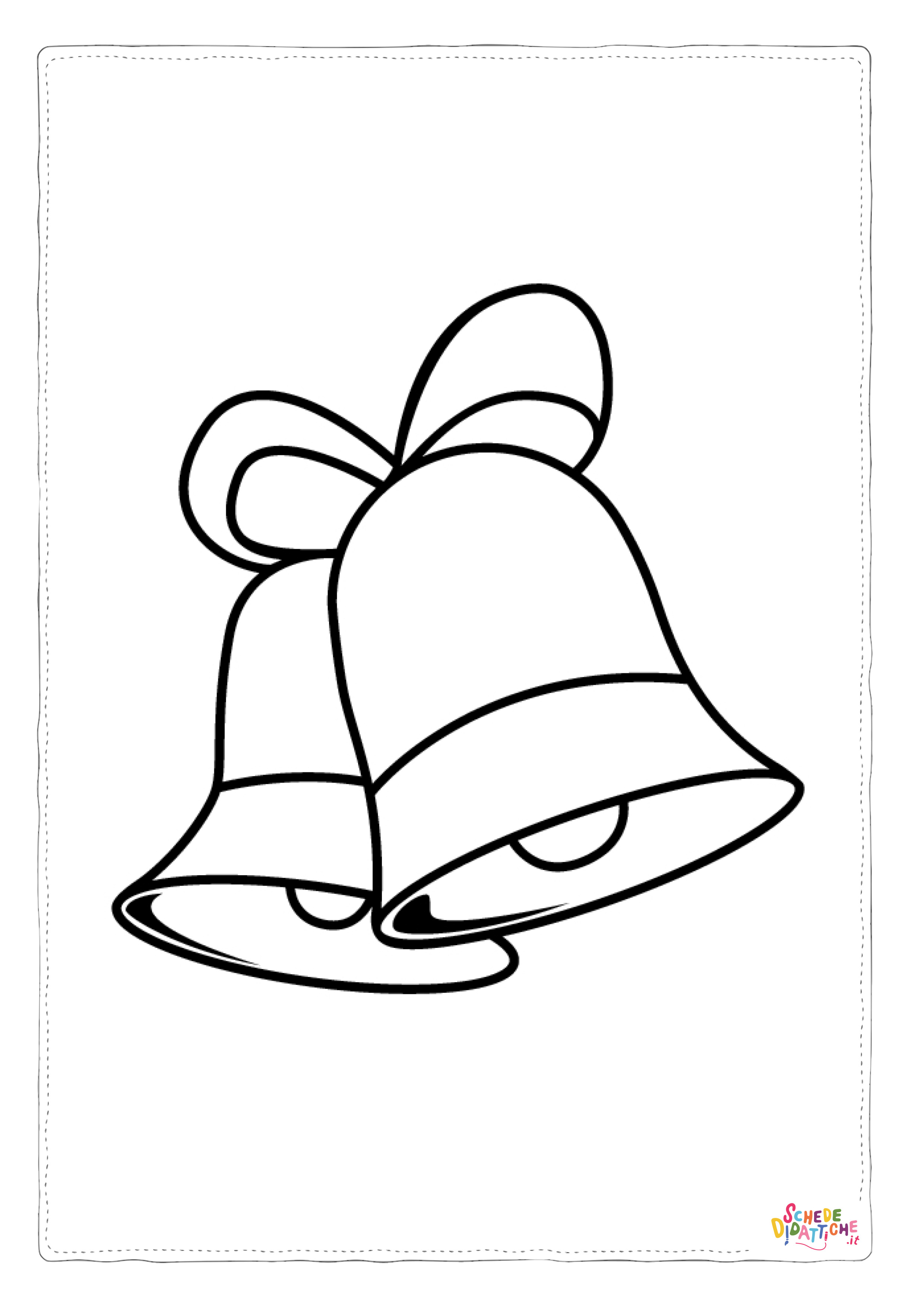 Disegno "Disegno di campanella da stampare e colorare 4" Disegno di campanella da stampare e colorare 4