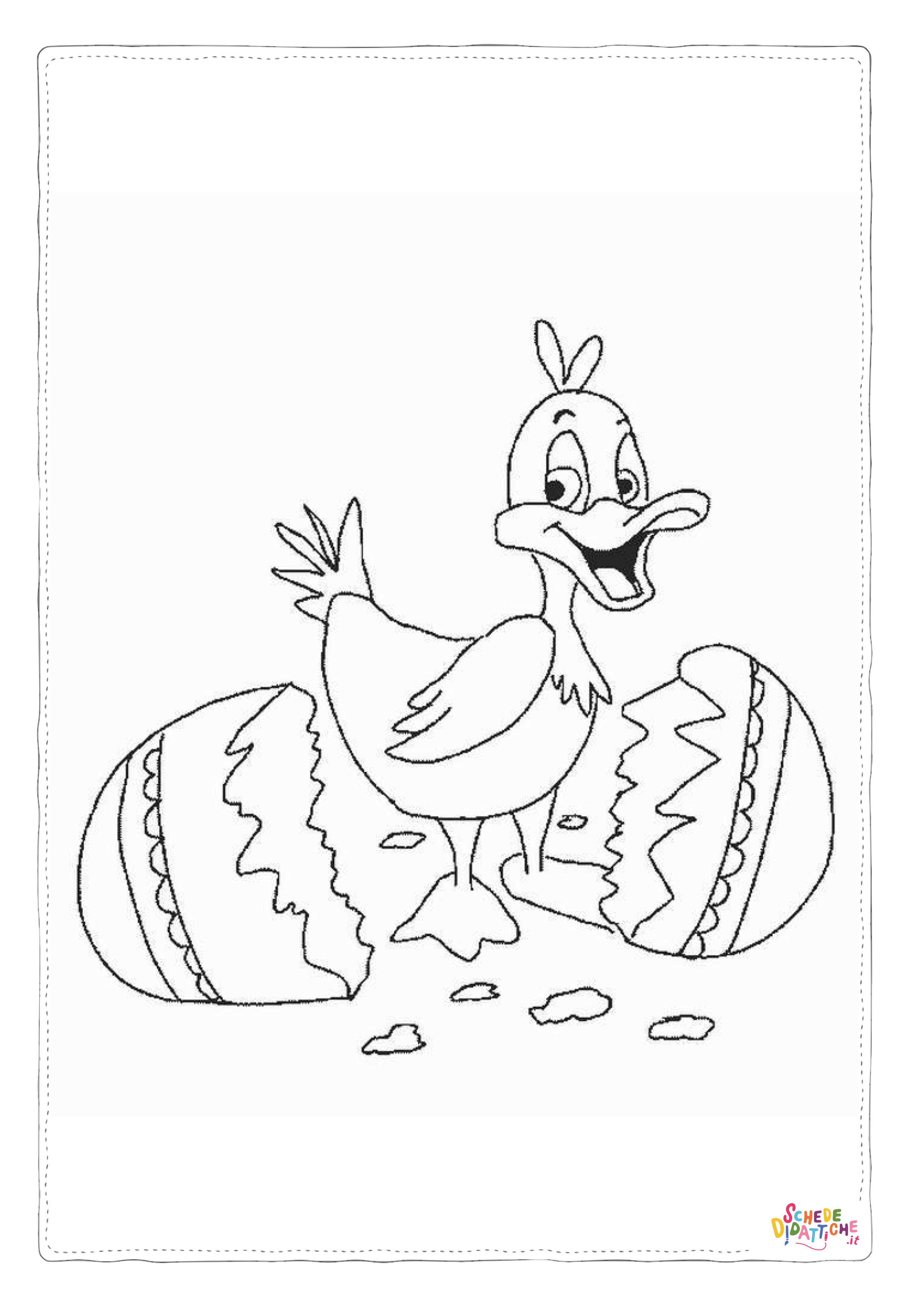 Disegno "Disegno di uovo di Pasqua da stampare e colorare 20" Disegno di uovo di Pasqua da stampare e colorare 20