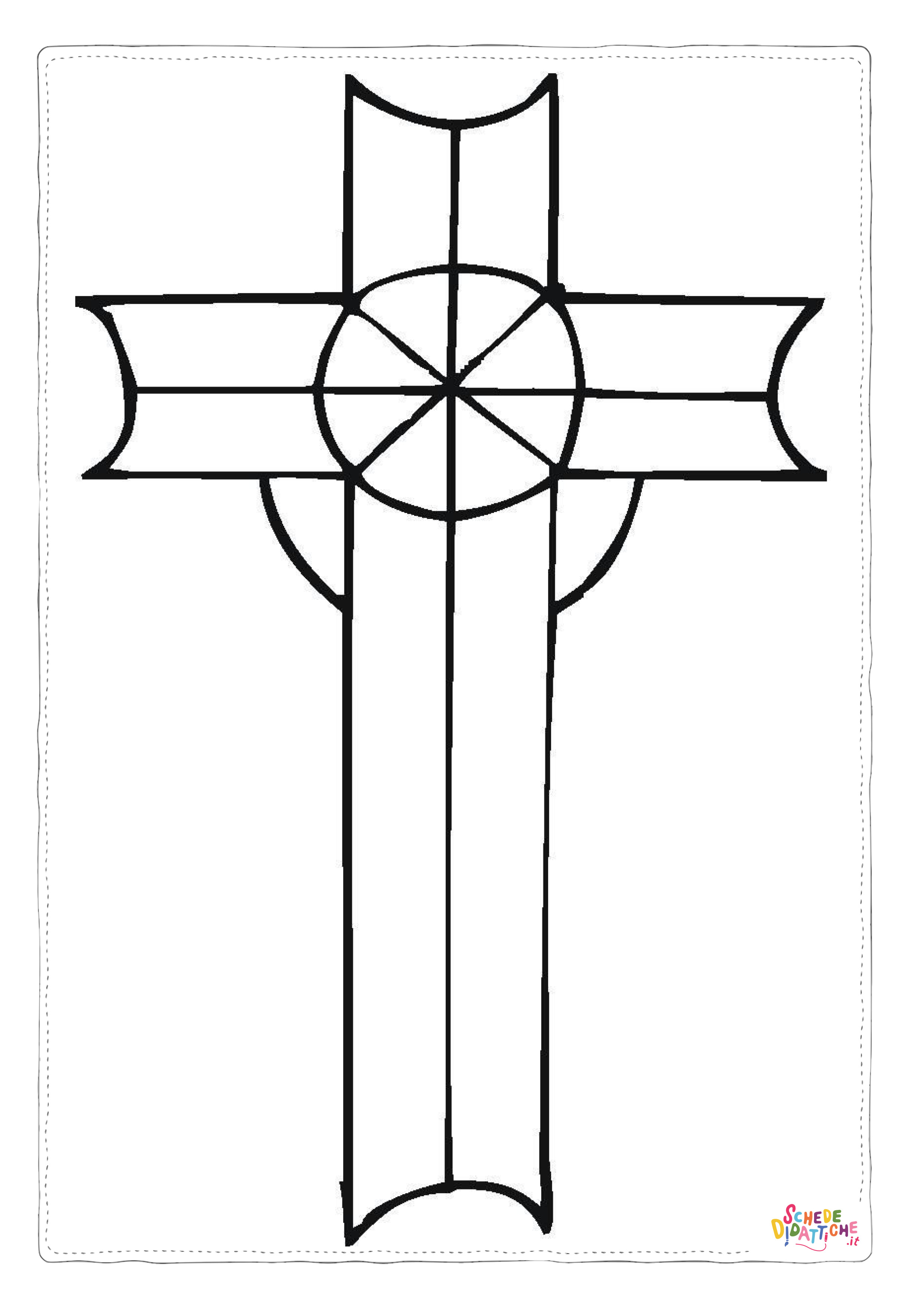 Disegno di Cristianesimo da stampare e colorare 116