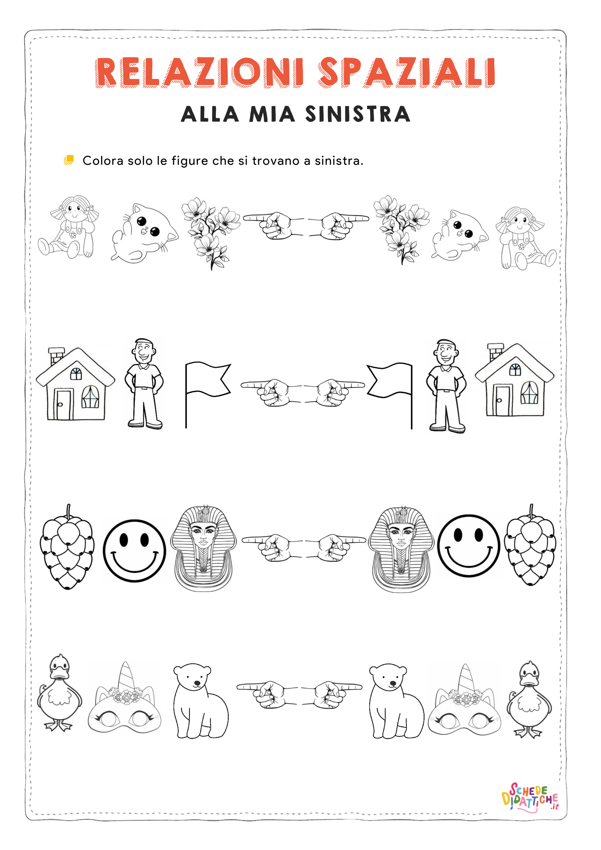 Disegno "Alla mia sinistra" Alla mia sinistra