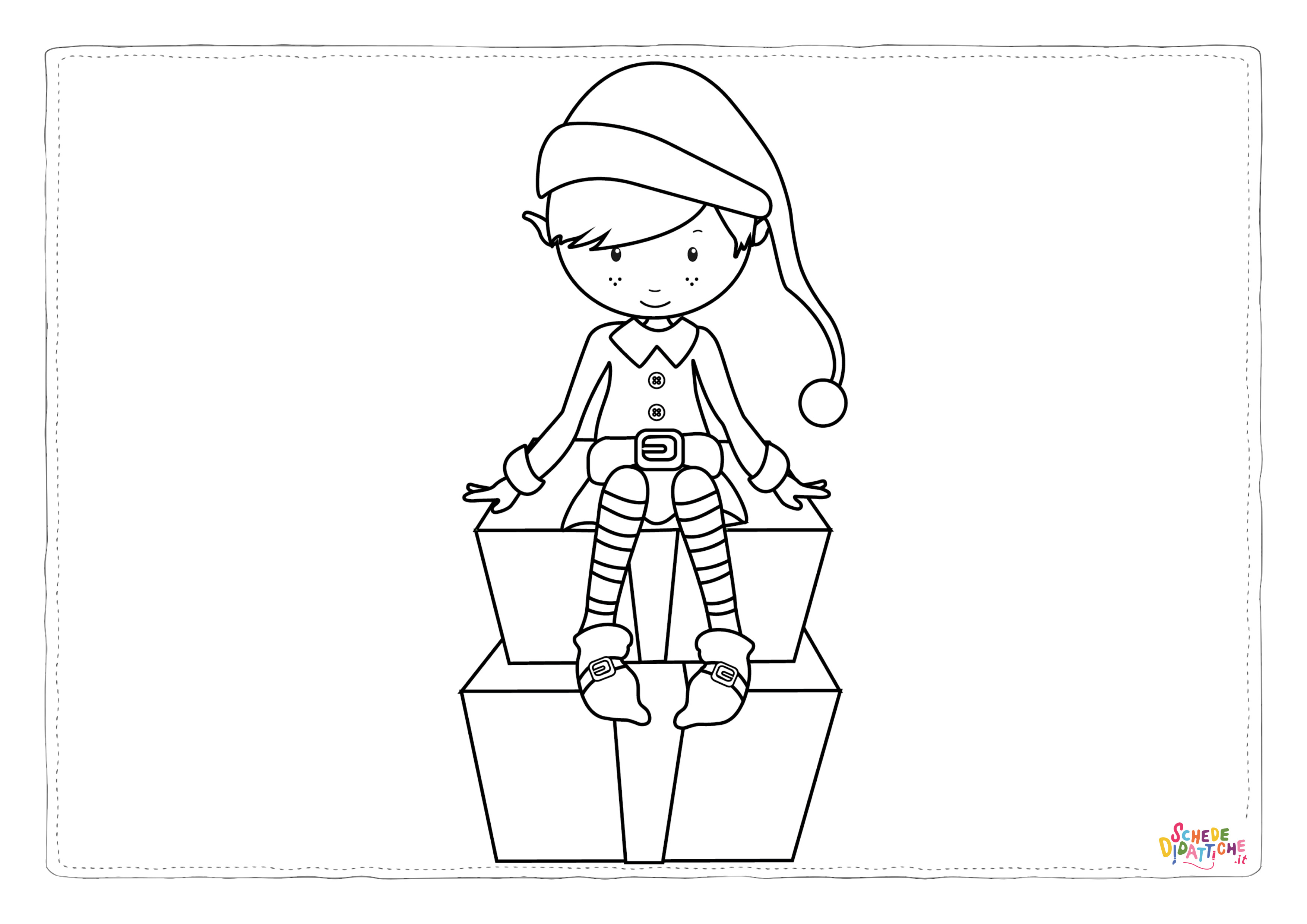 Disegno "ELVES GIFTS STAMPS-01" ELVES GIFTS STAMPS-01