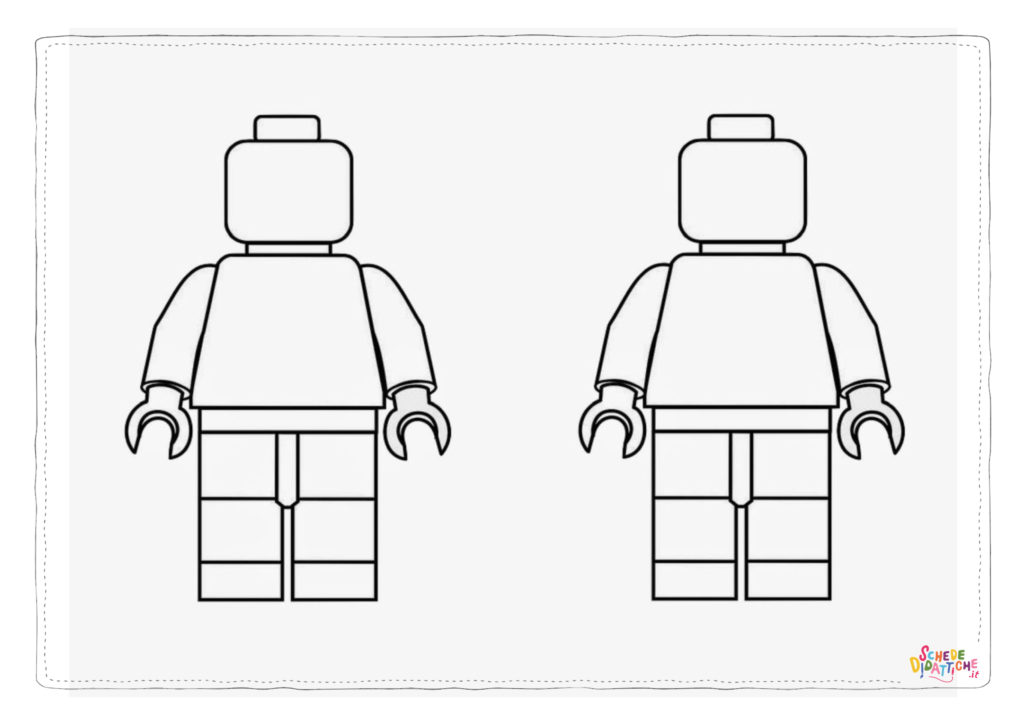 Disegno di LEGO Classic da stampare e colorare 6