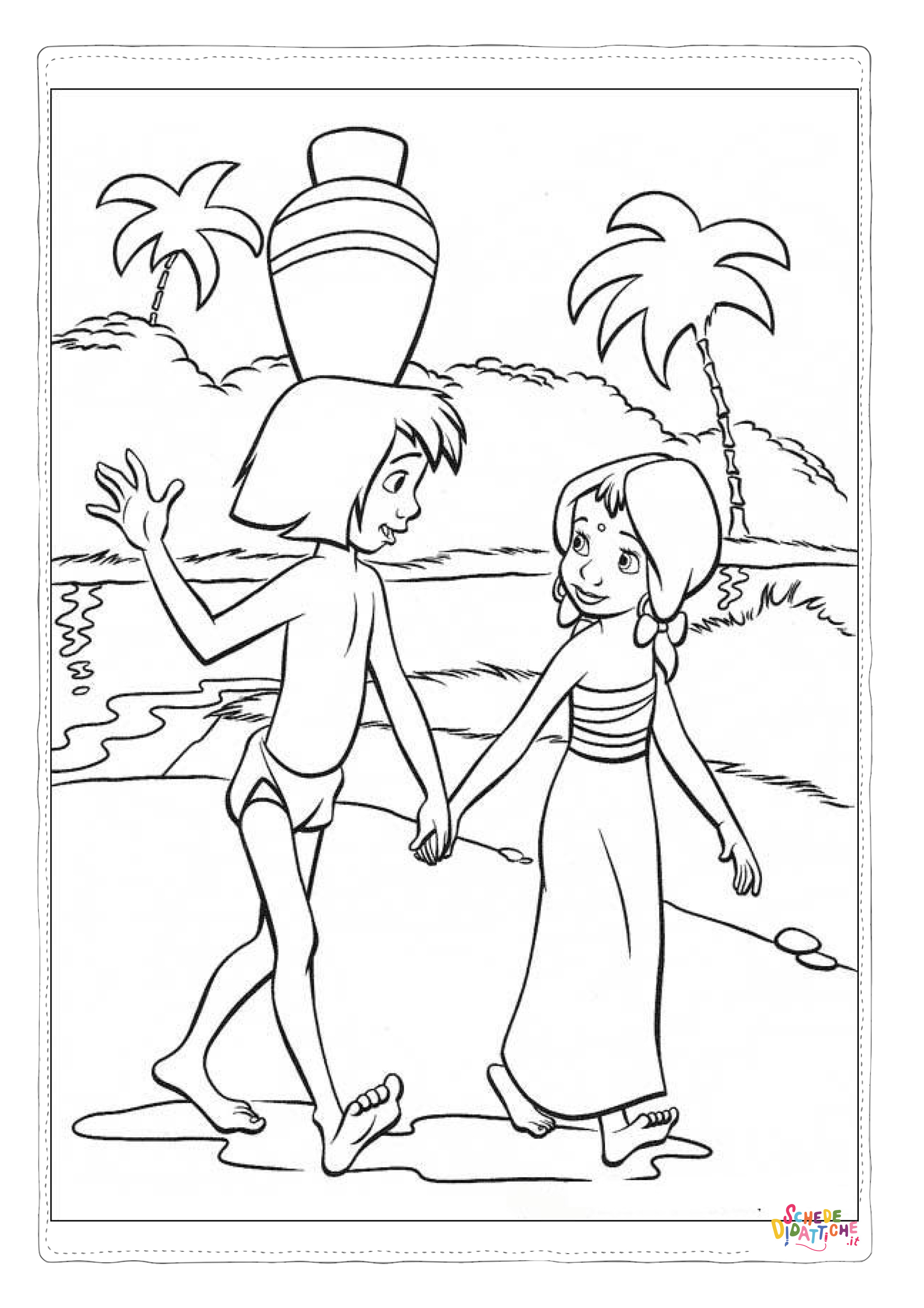 Disegno "Disegno di Il libro della giungla da stampare e colorare 70" Disegno di Il libro della giungla da stampare e colorare 70