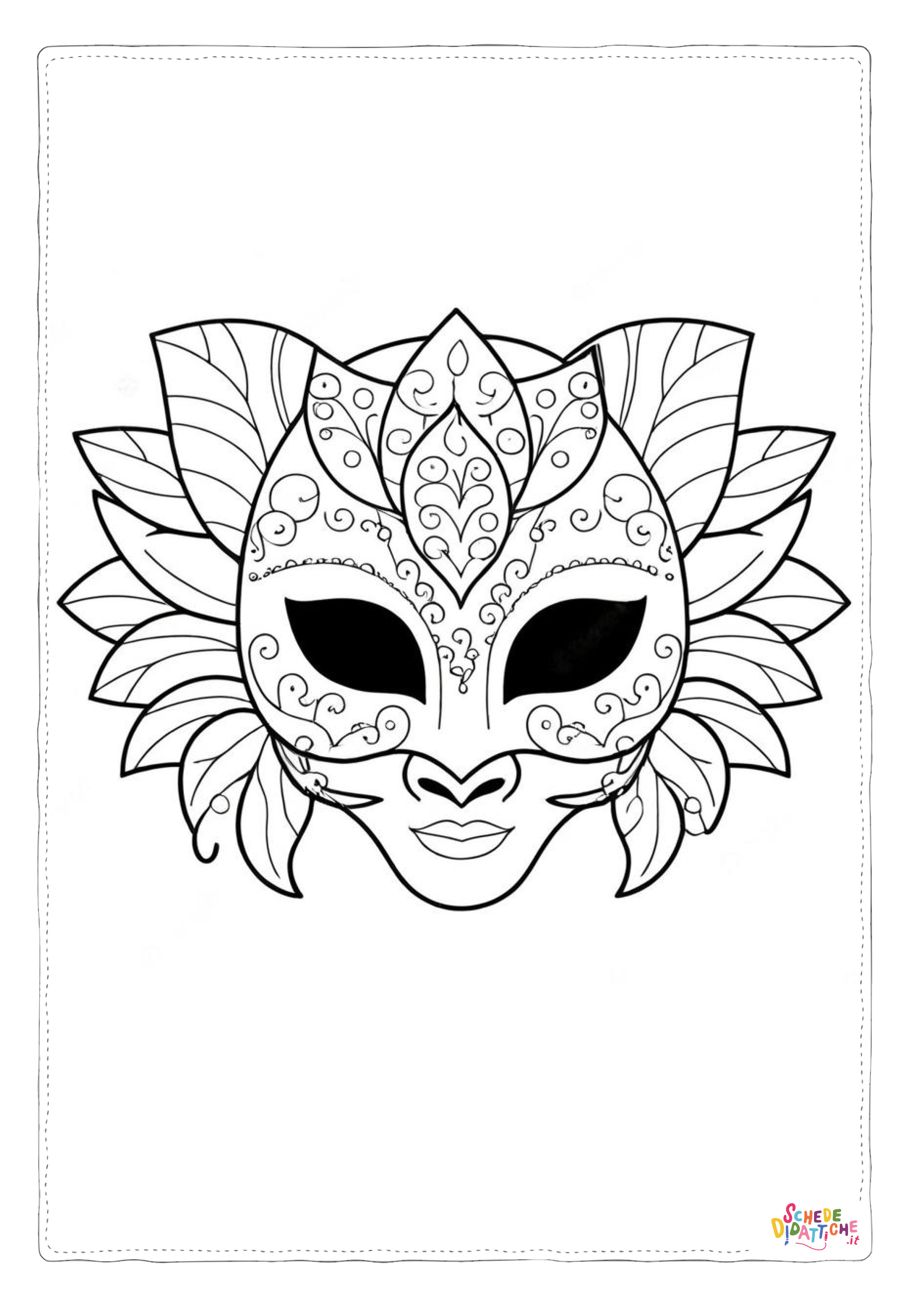 Disegno "Maschera 30" Maschera 30