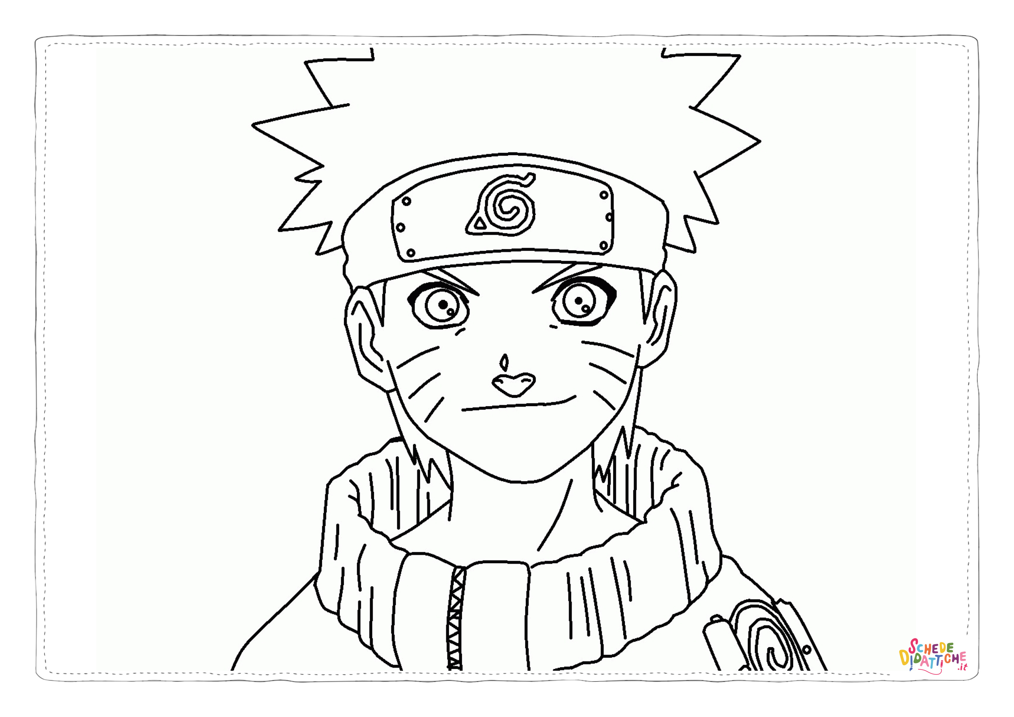 Disegno di Naruto da stampare e colorare 35