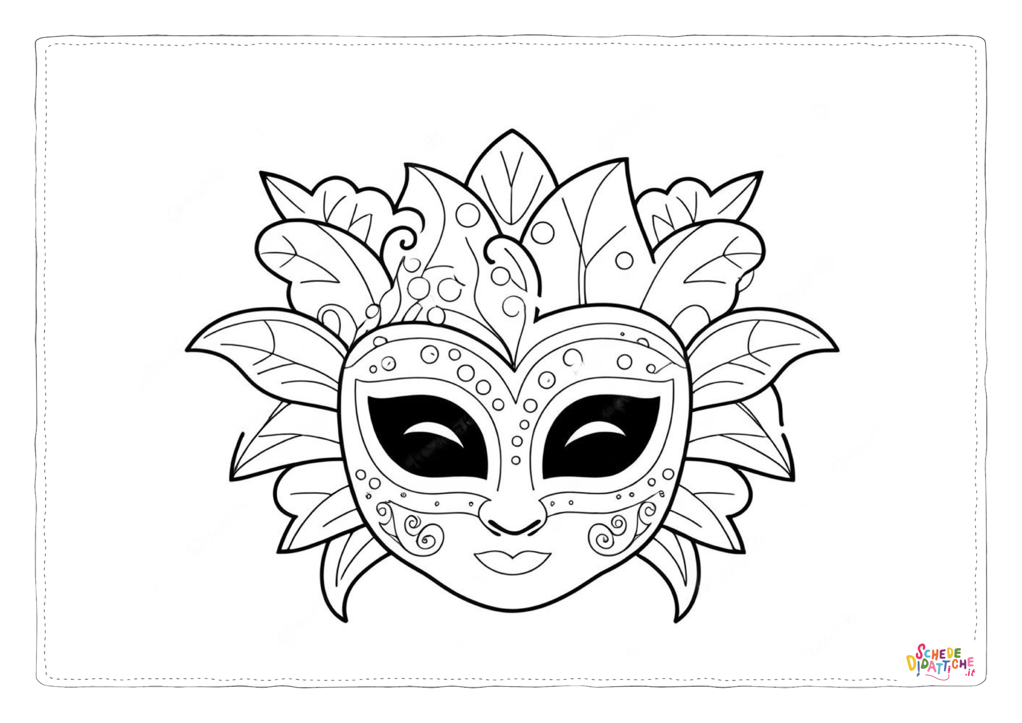 Disegno "Maschera 40" Maschera 40