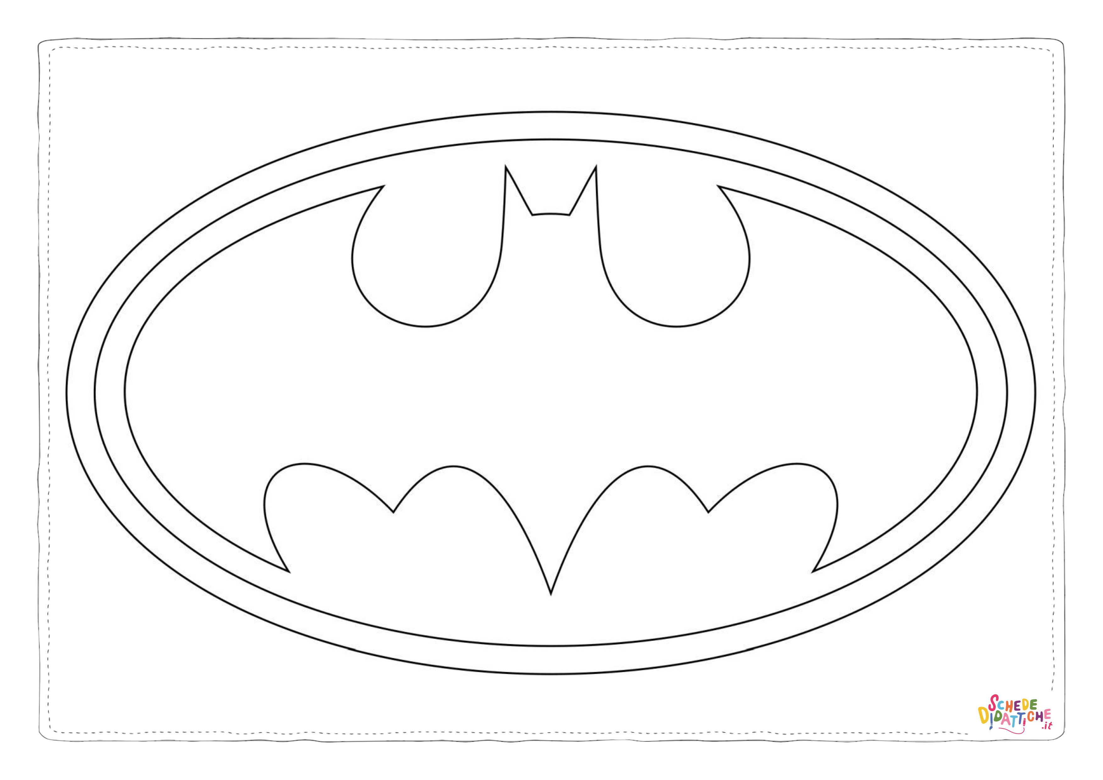Disegno "Disegno di Batman e Robin da stampare e colorare 110" Disegno di Batman e Robin da stampare e colorare 110