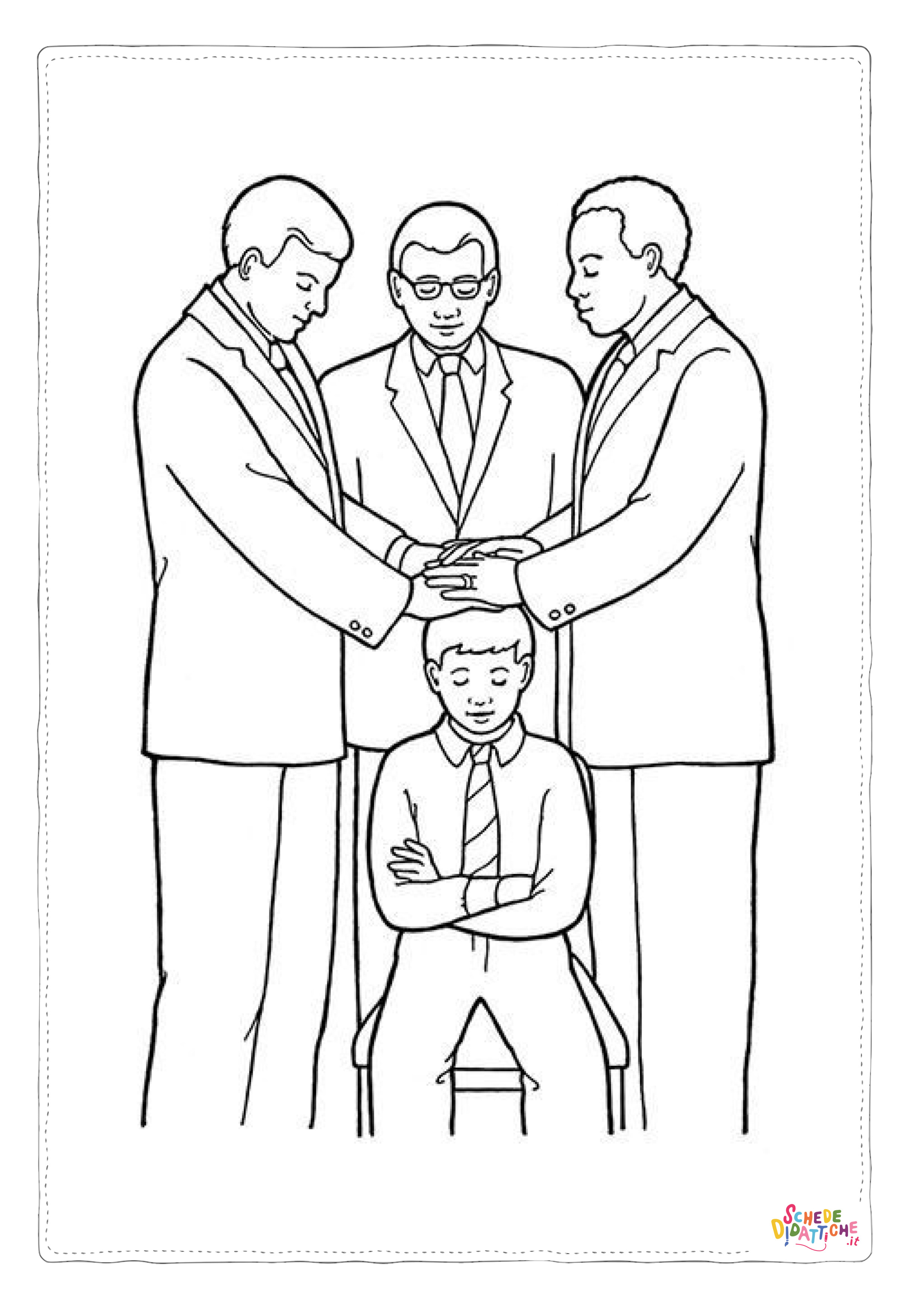 Disegno "Disegno di Cristianesimo da stampare e colorare 23" Disegno di Cristianesimo da stampare e colorare 23