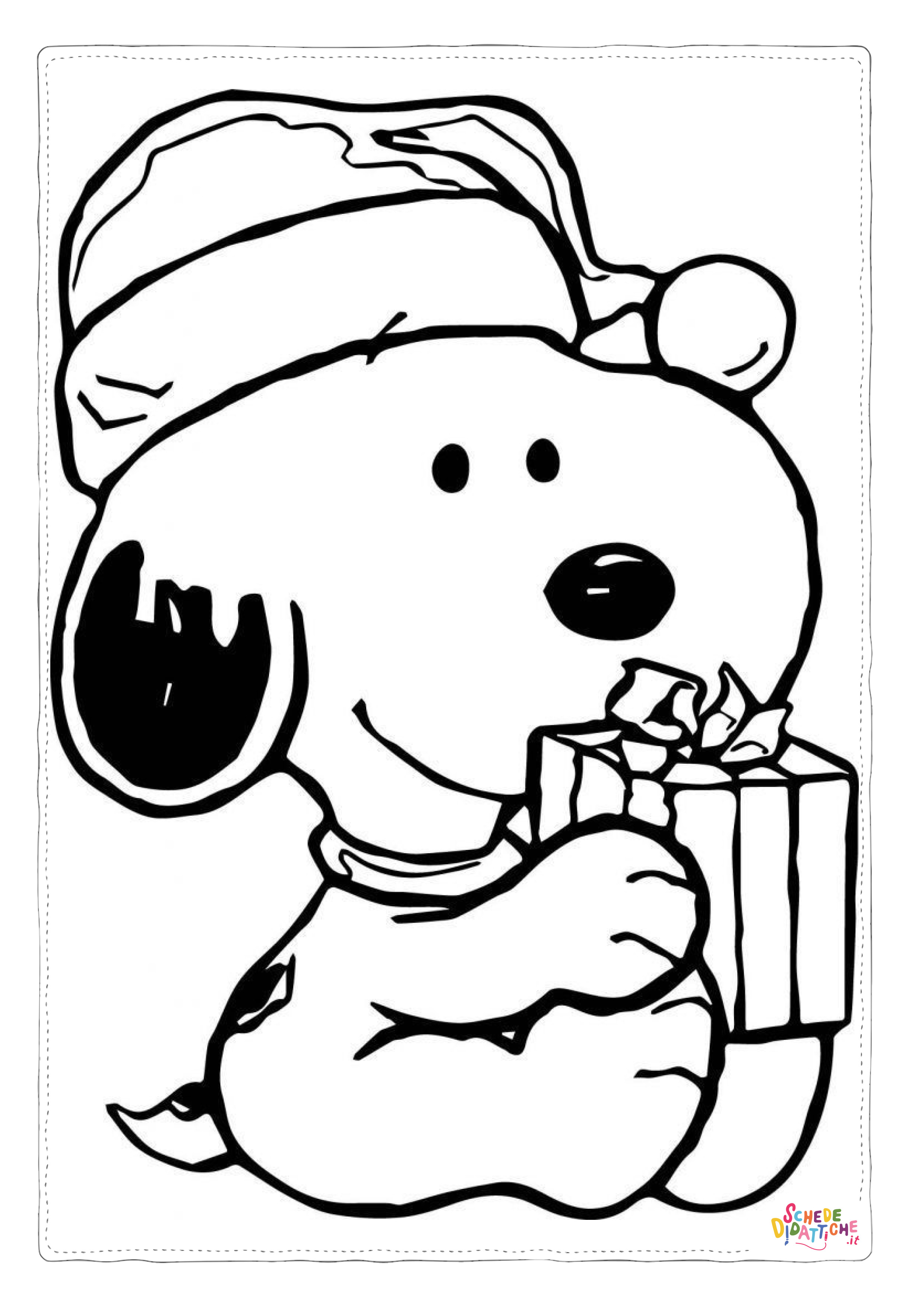 Disegno "Disegno di Snoopy da stampare e colorare 55" Disegno di Snoopy da stampare e colorare 55