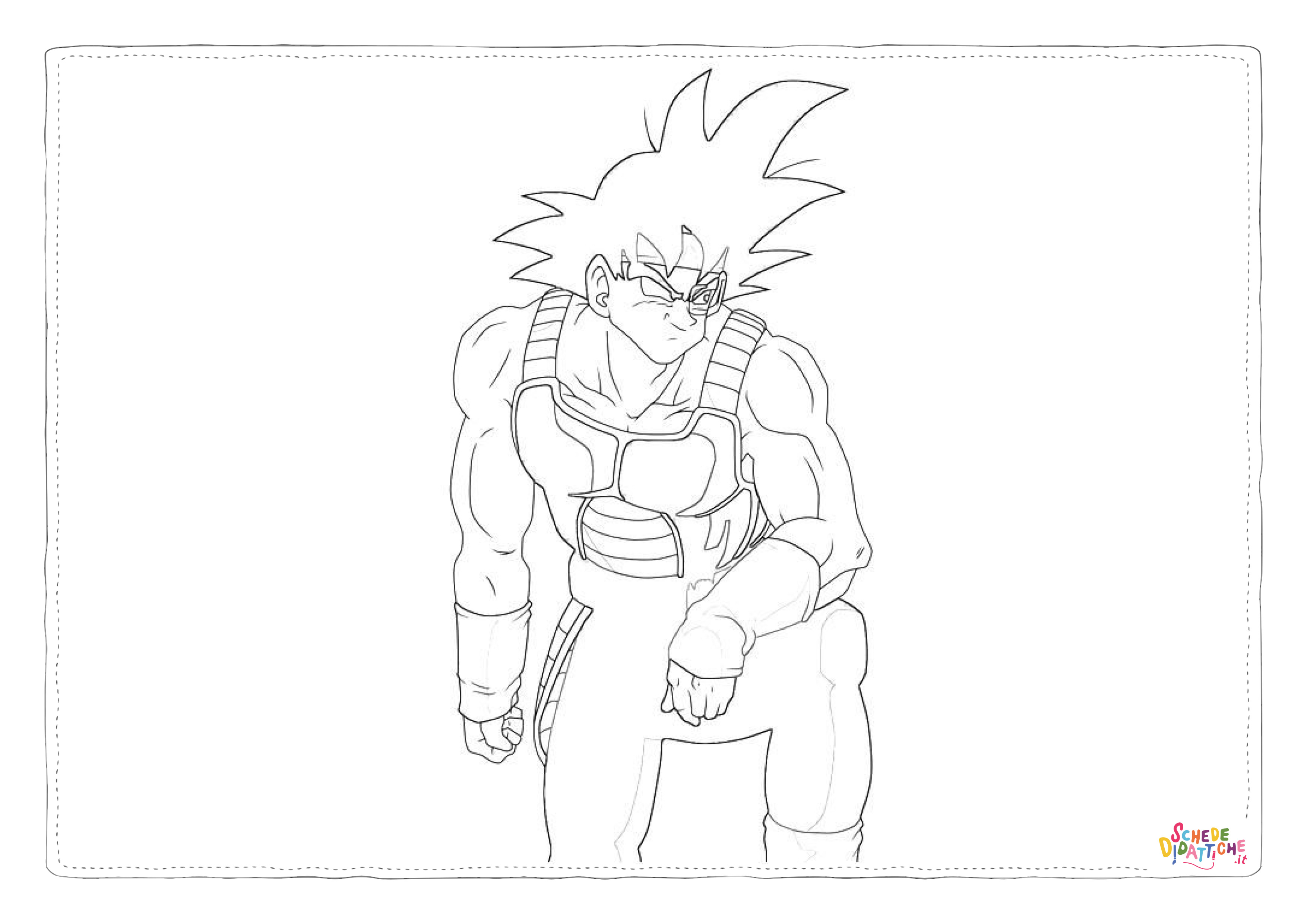 Disegno "Disegno di Dragon Ball da stampare e colorare 57" Disegno di Dragon Ball da stampare e colorare 57