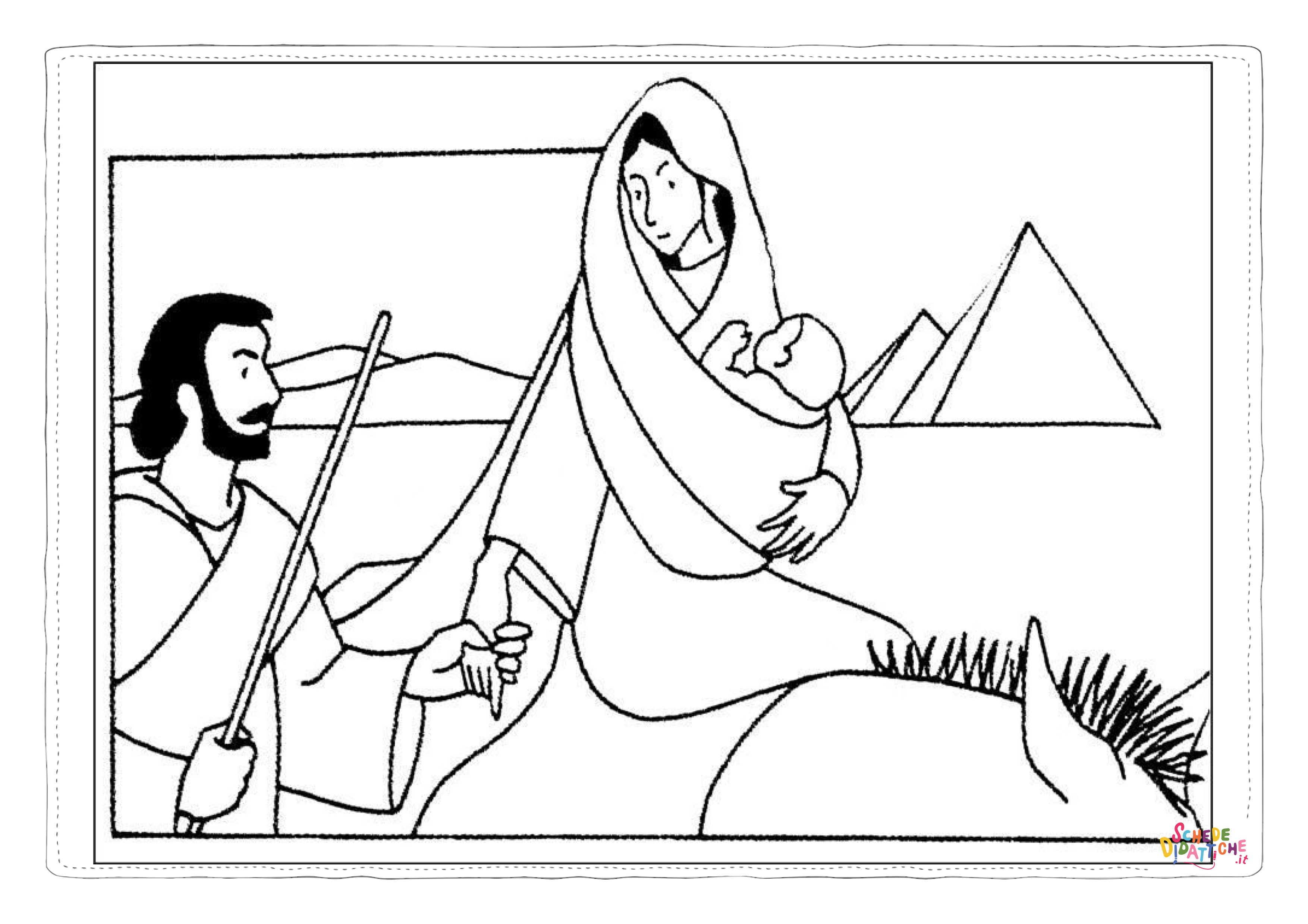 Disegno "Disegno di Cristianesimo da stampare e colorare 195" Disegno di Cristianesimo da stampare e colorare 195
