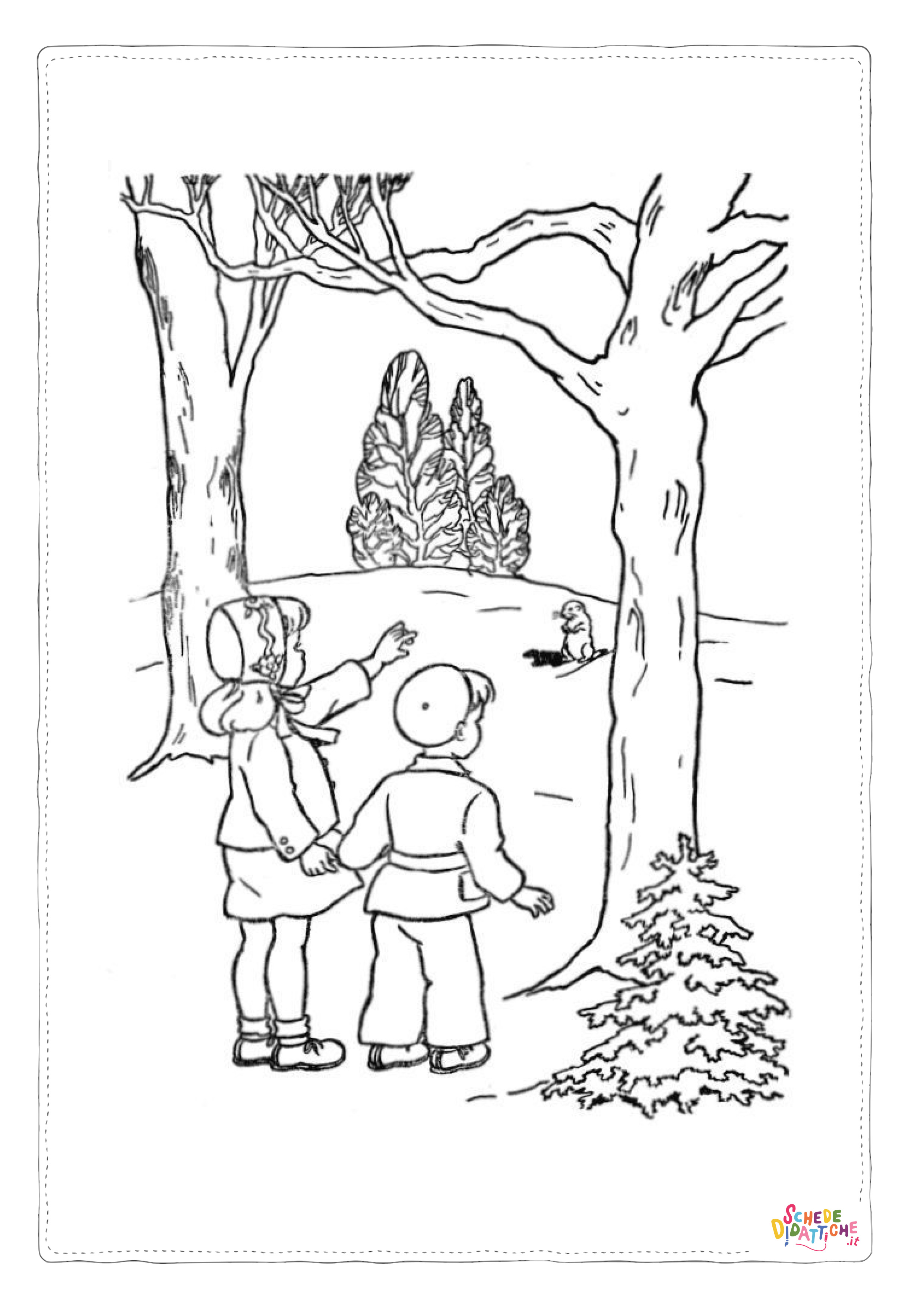 Disegno di bambino da stampare e colorare 220