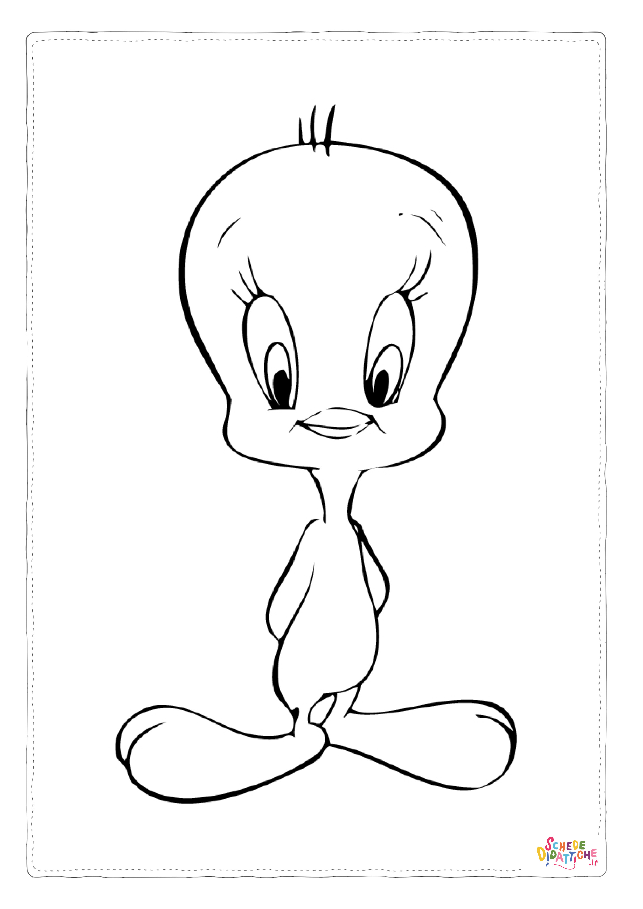 Disegno "Disegno di Titty da stampare e colorare 37" Disegno di Titty da stampare e colorare 37