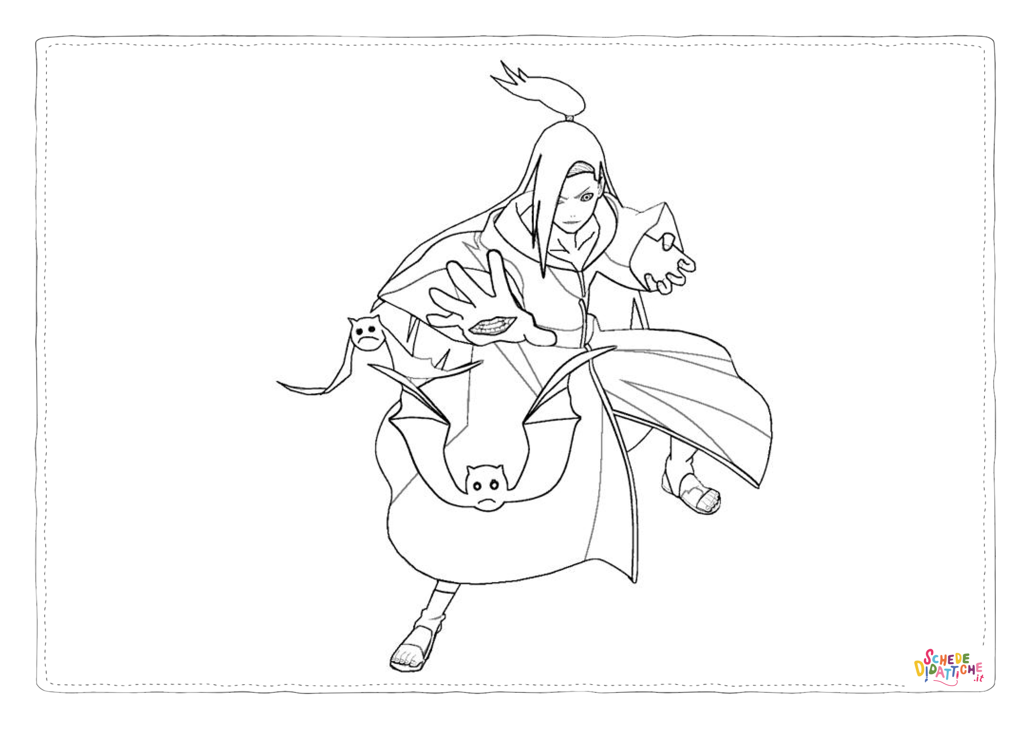 Disegno di Naruto da stampare e colorare 27