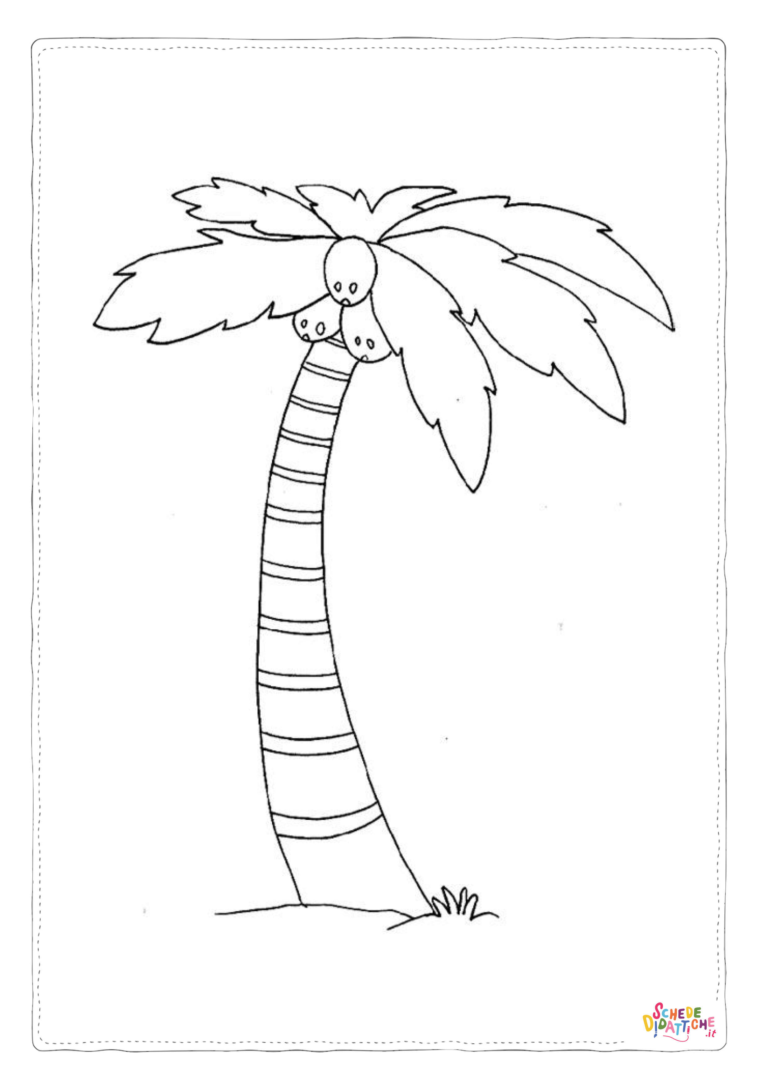 Disegno "Disegno di albero da stampare e colorare 70" Disegno di albero da stampare e colorare 70