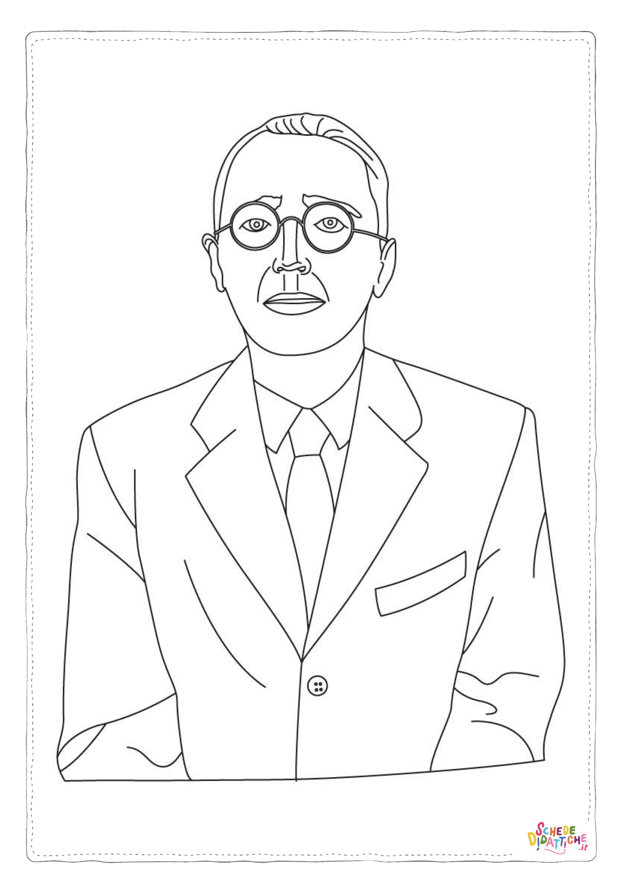 Disegno "Disegno di persona famosa da stampare e colorare 28" Disegno di persona famosa da stampare e colorare 28