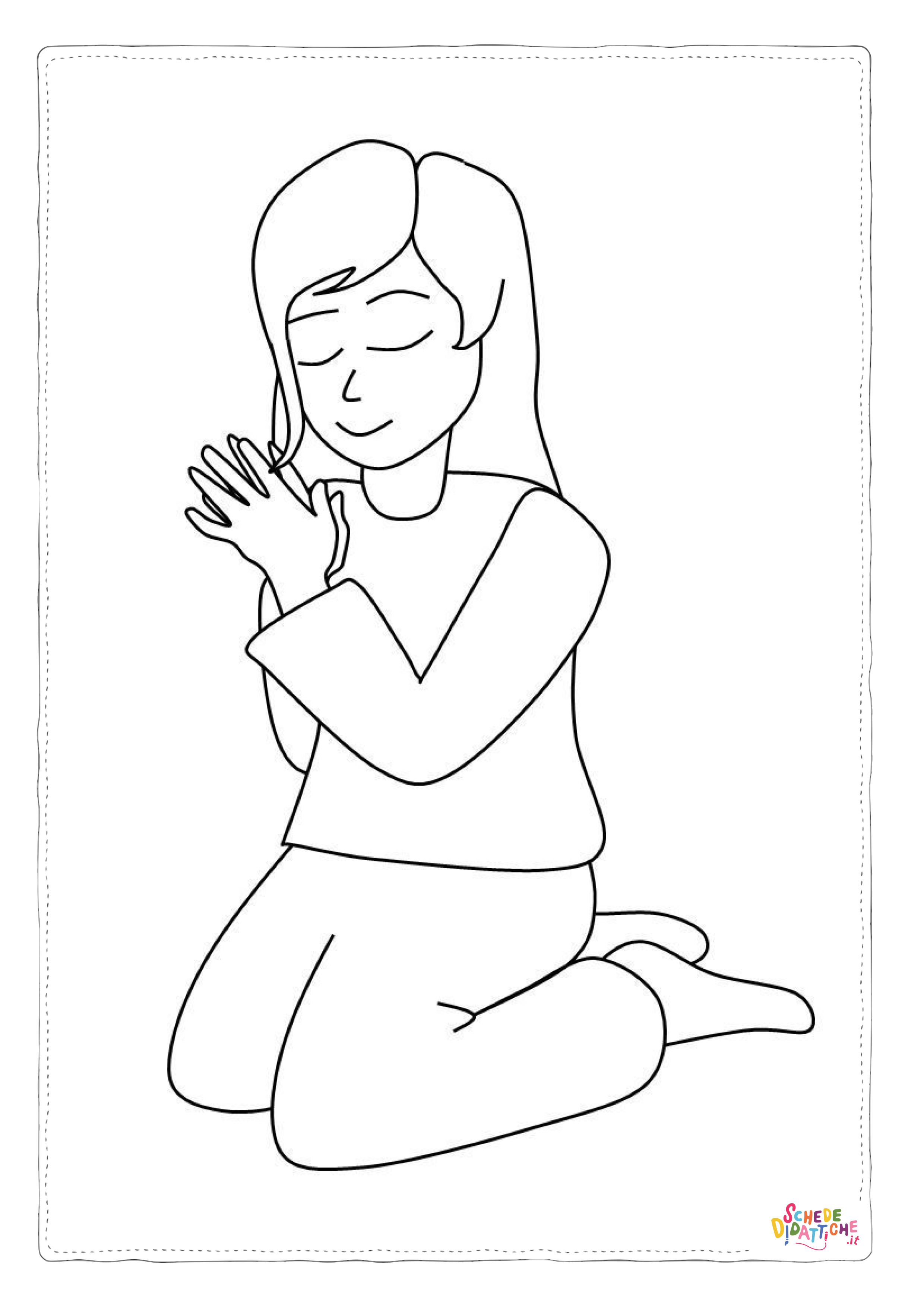 Disegno "Disegno di Cristianesimo da stampare e colorare 160" Disegno di Cristianesimo da stampare e colorare 160