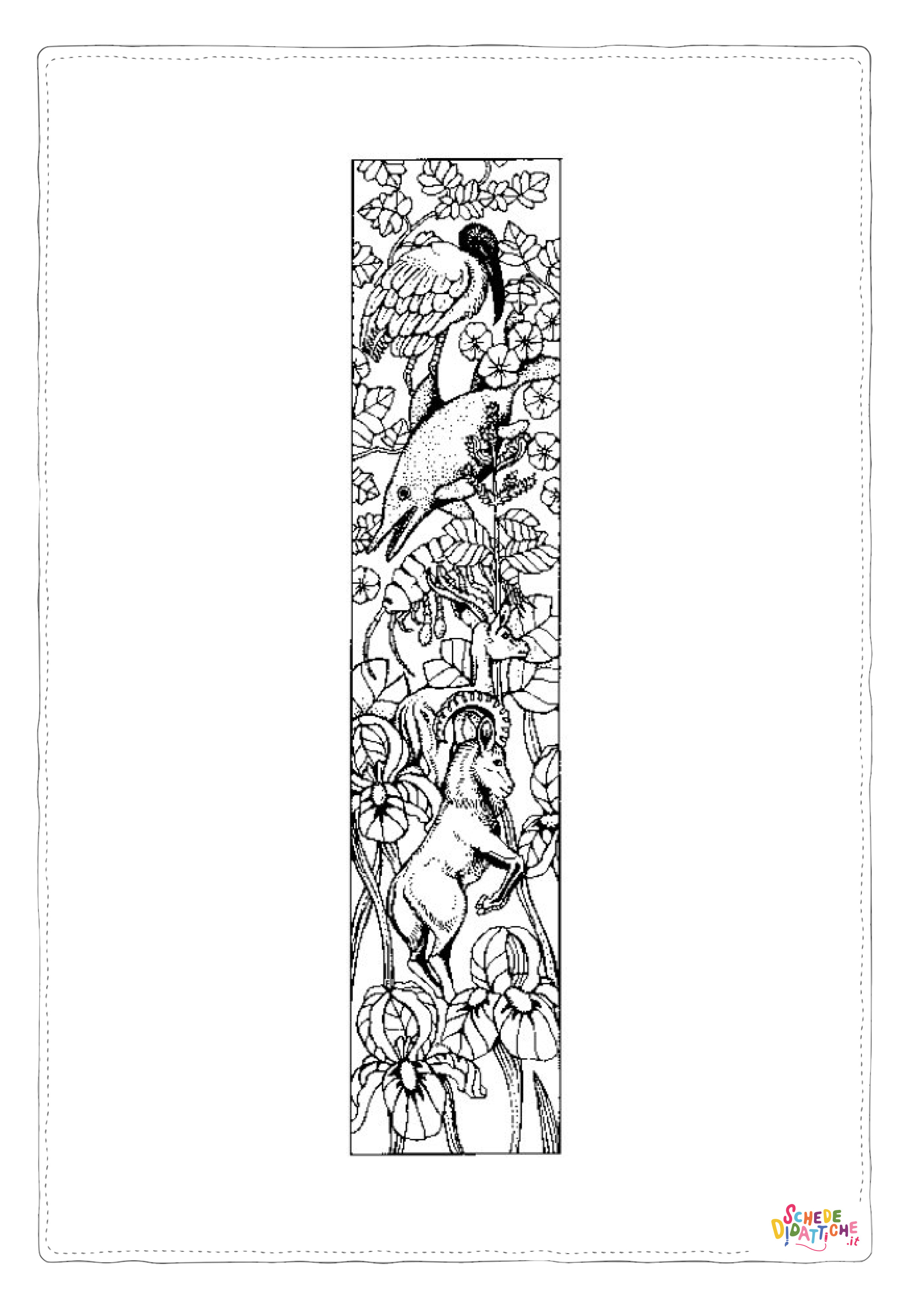 Disegno "Disegno di lettera dell'alfabeto da stampare e colorare 27" Disegno di lettera dell'alfabeto da stampare e colorare 27