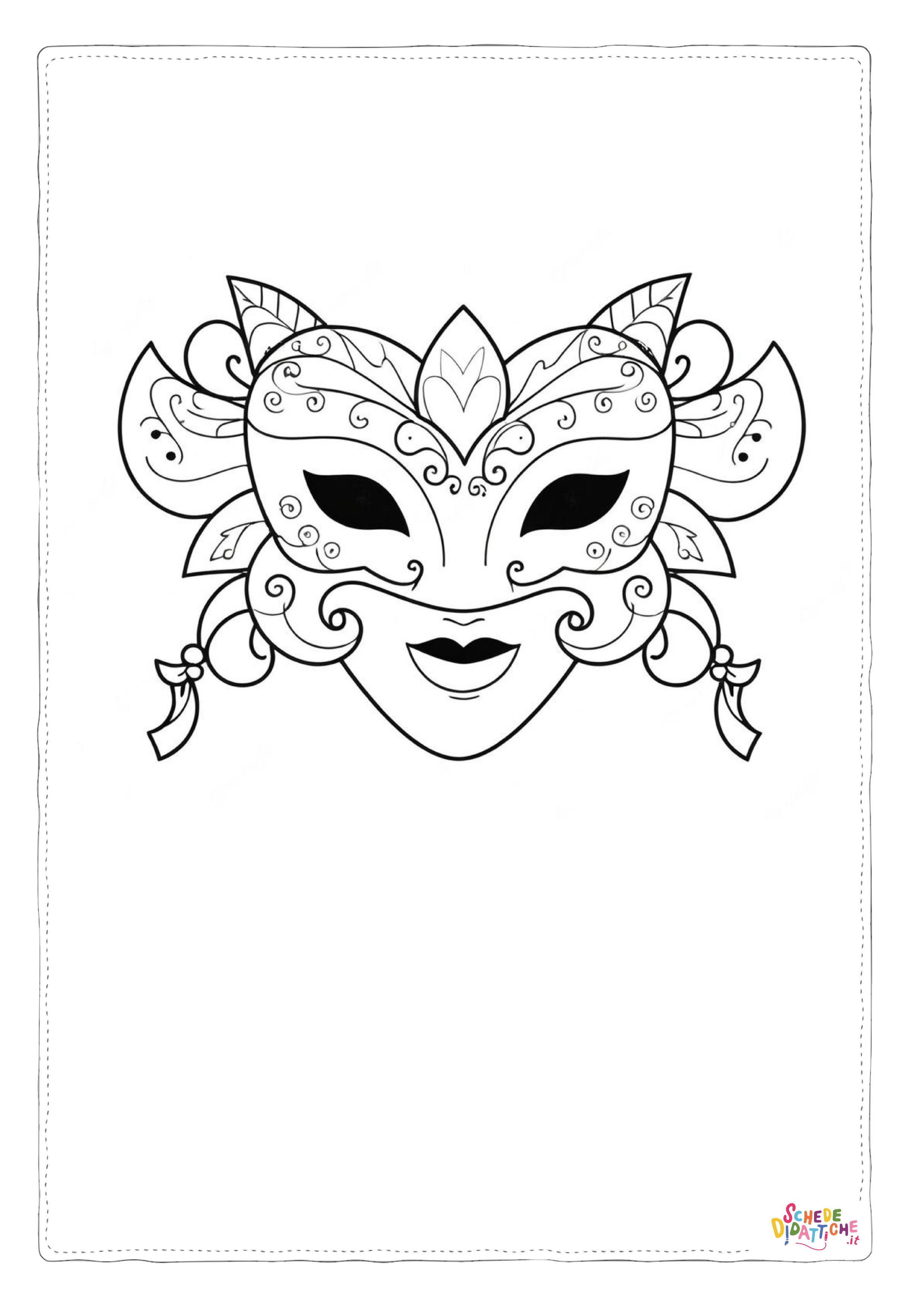 Disegno "Maschera 42" Maschera 42