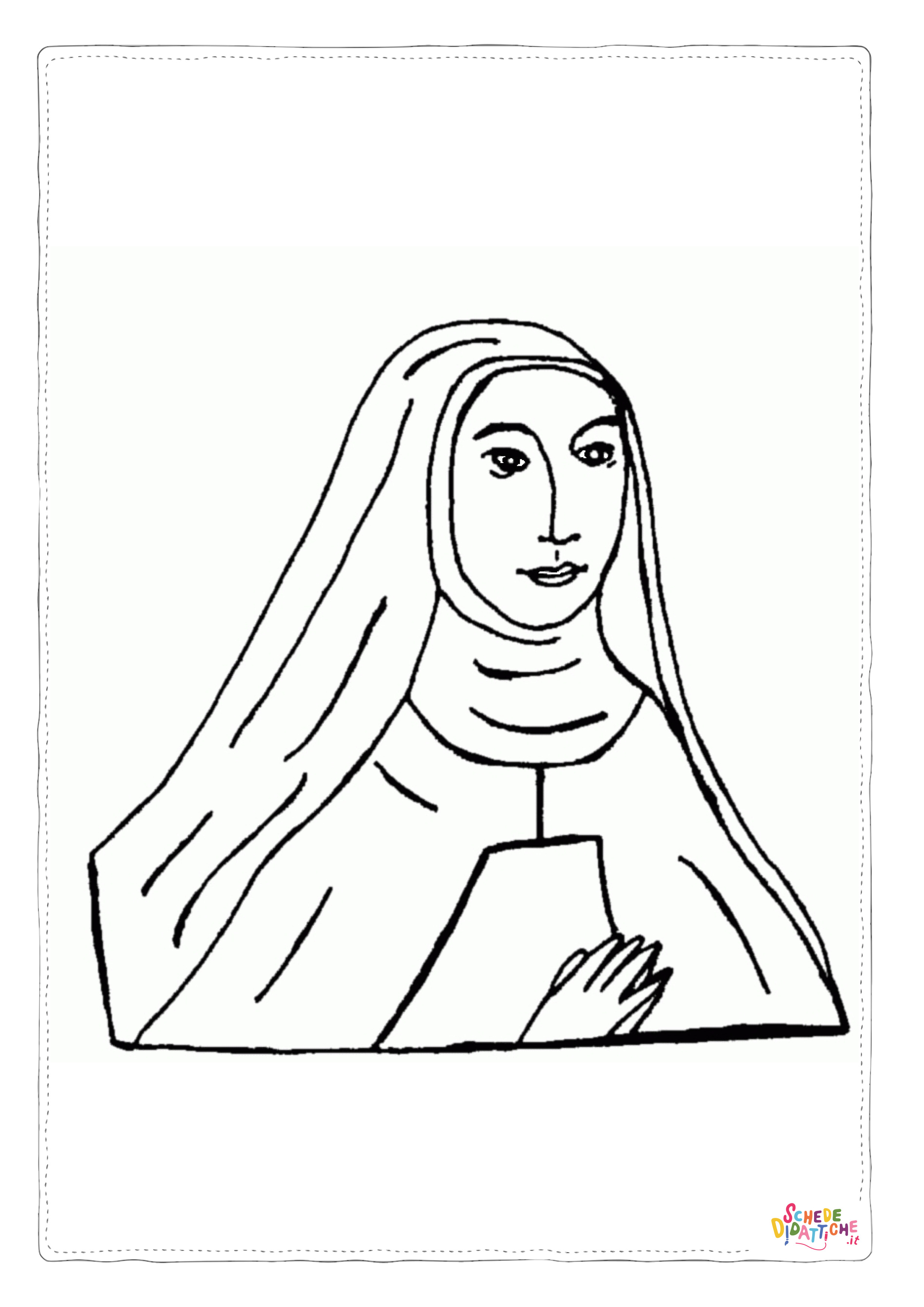 Disegno "Disegno di Cristianesimo da stampare e colorare 201" Disegno di Cristianesimo da stampare e colorare 201