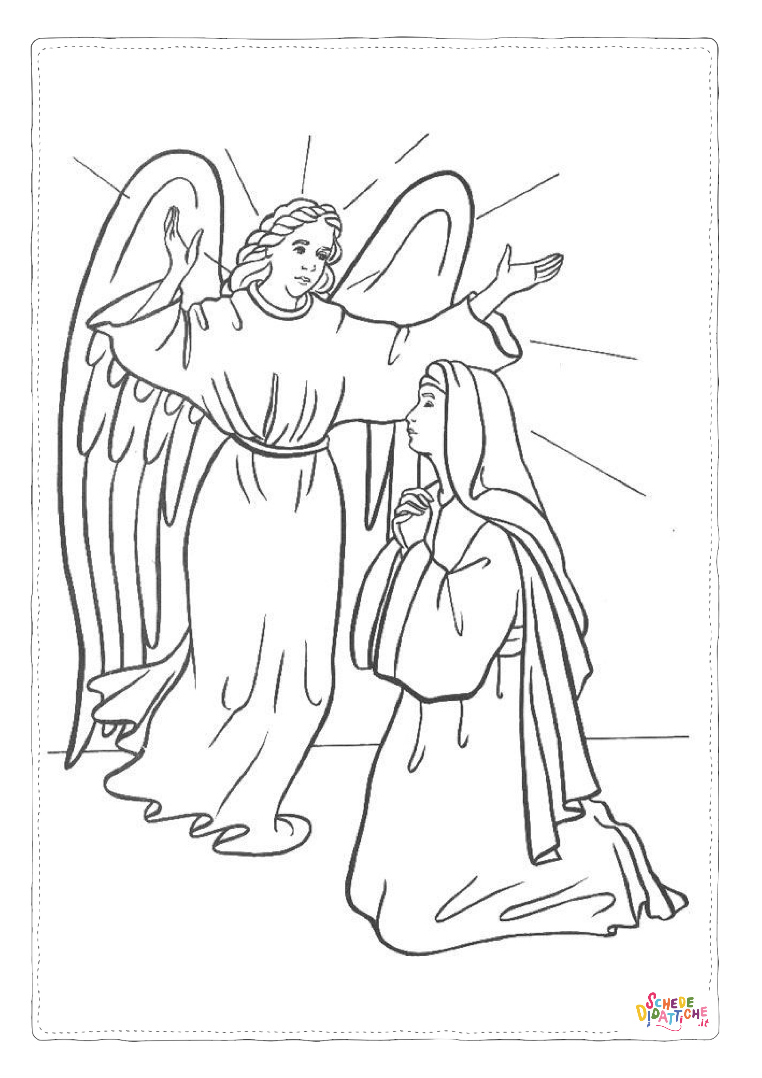 Disegno "Disegno di Cristianesimo da stampare e colorare 290" Disegno di Cristianesimo da stampare e colorare 290