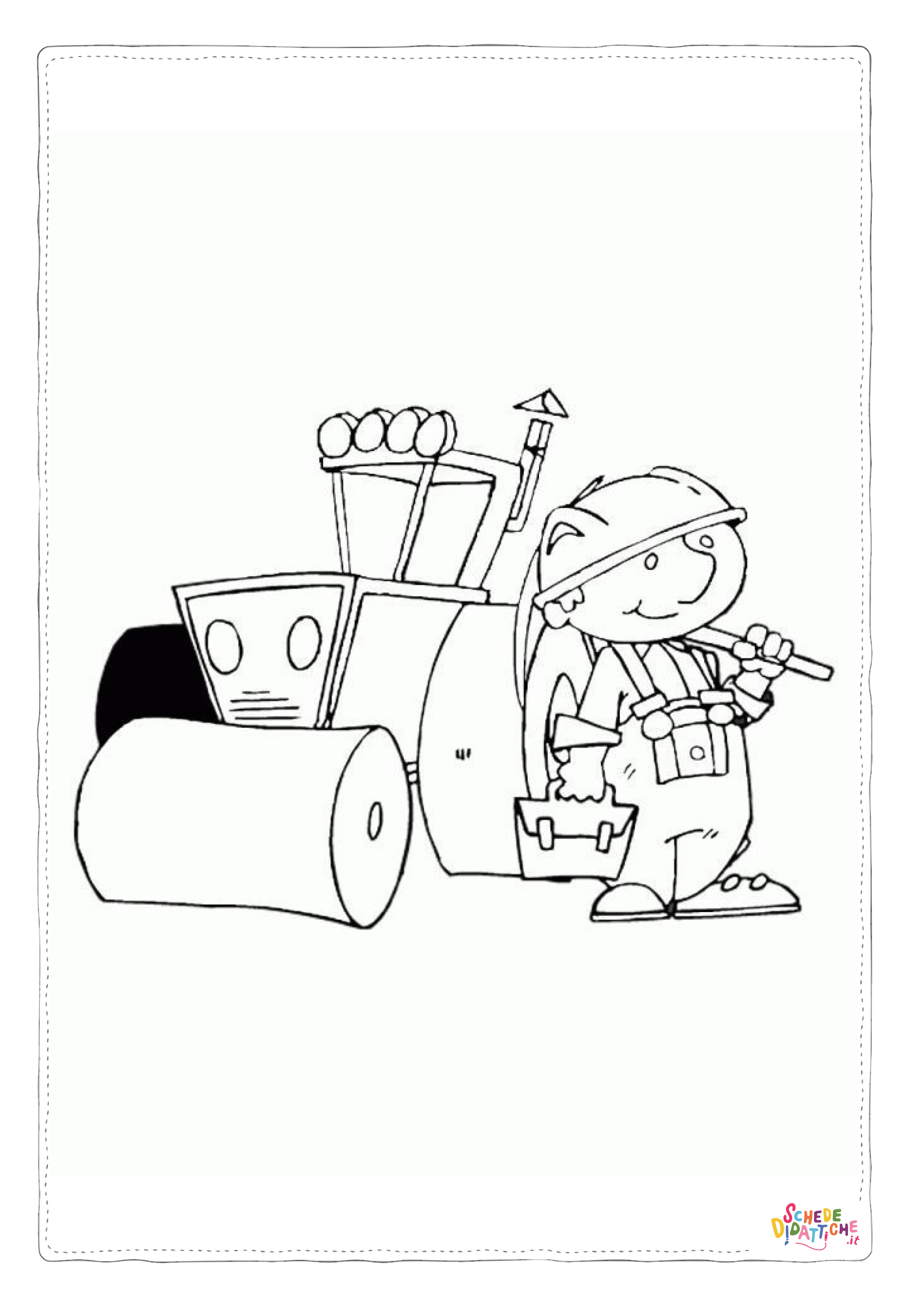 Disegno di Bob aggiustatutto da stampare e colorare 44